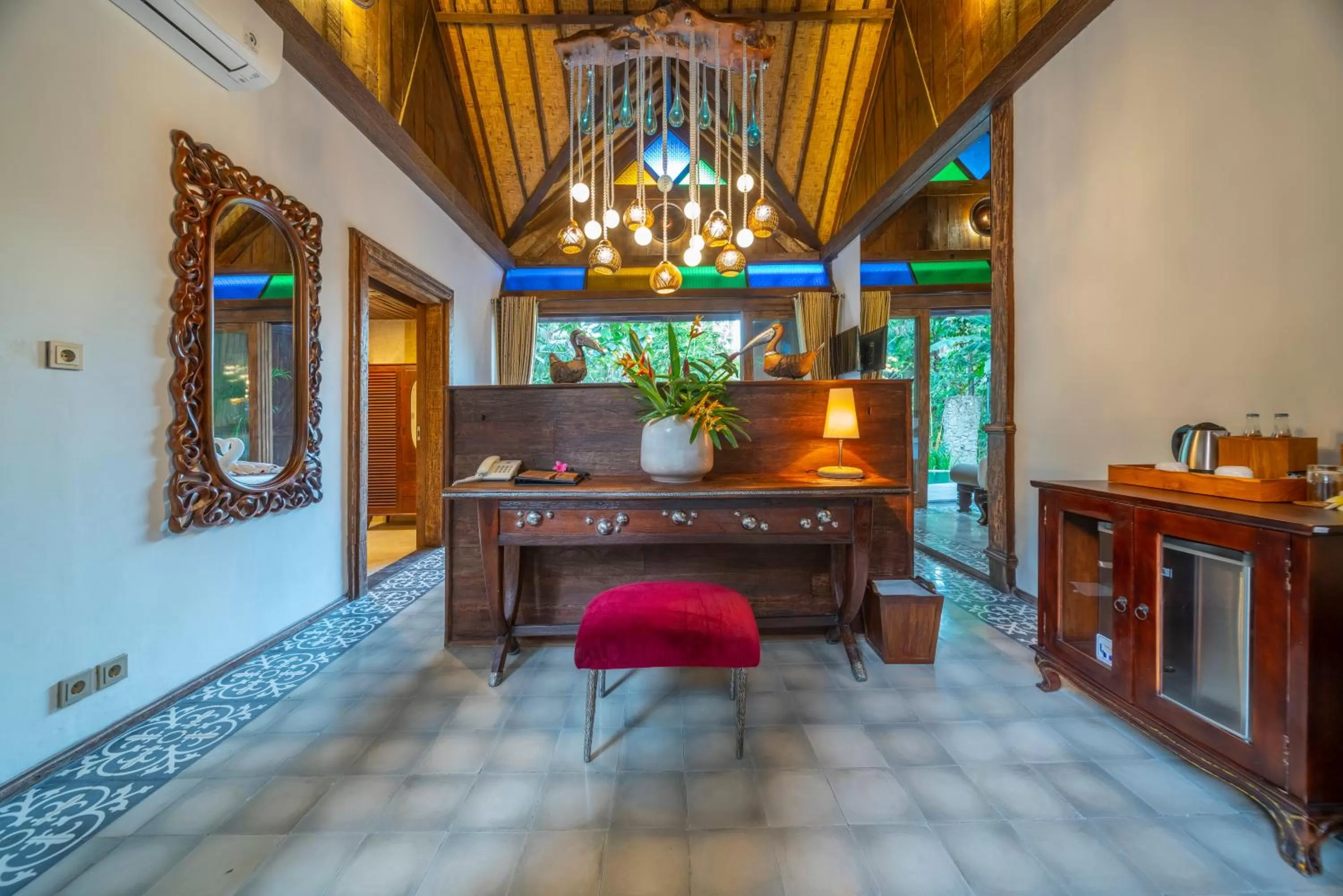 Decorative detail in Menzel Ubud