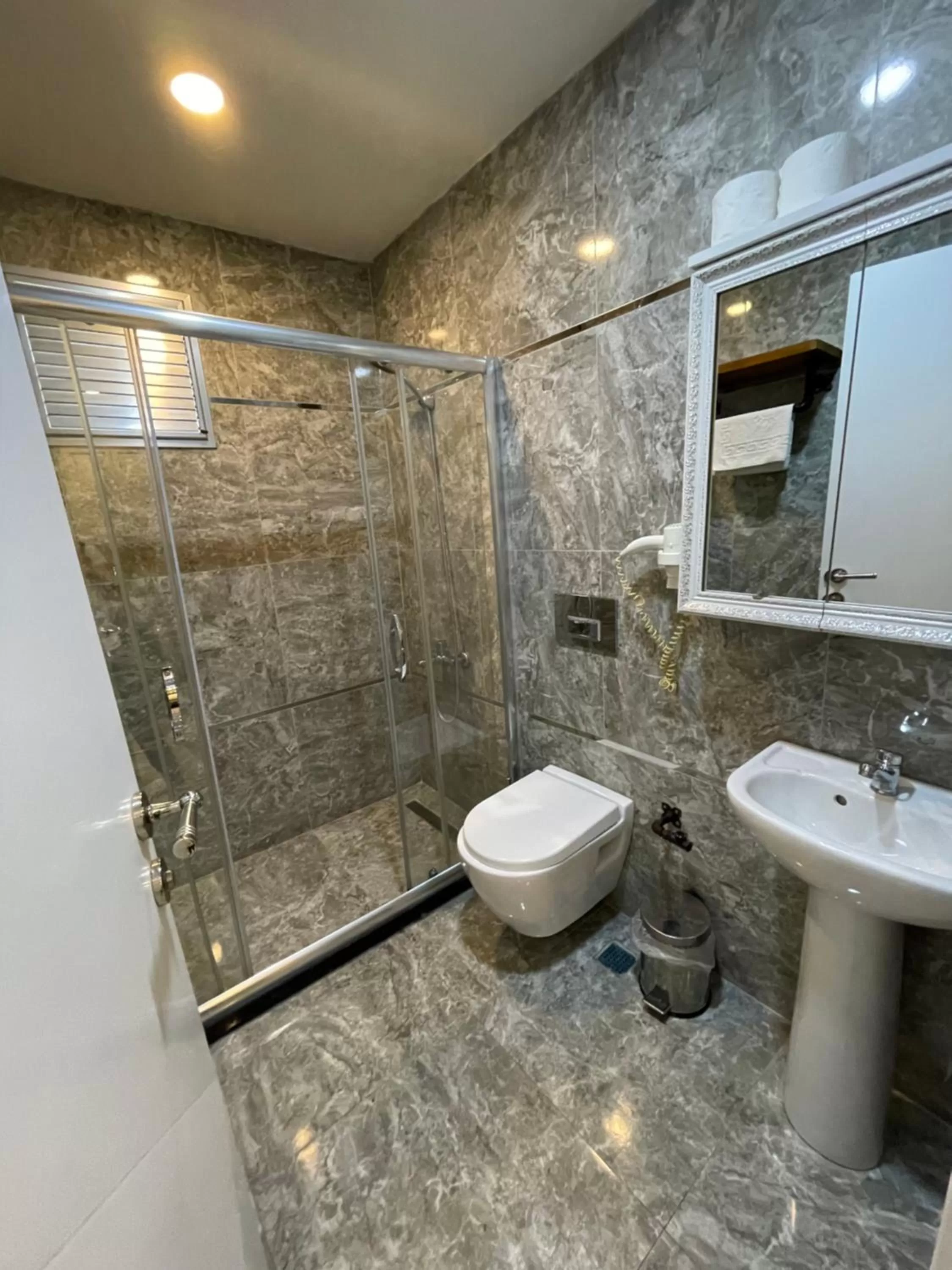 Shower in Arat Apartments