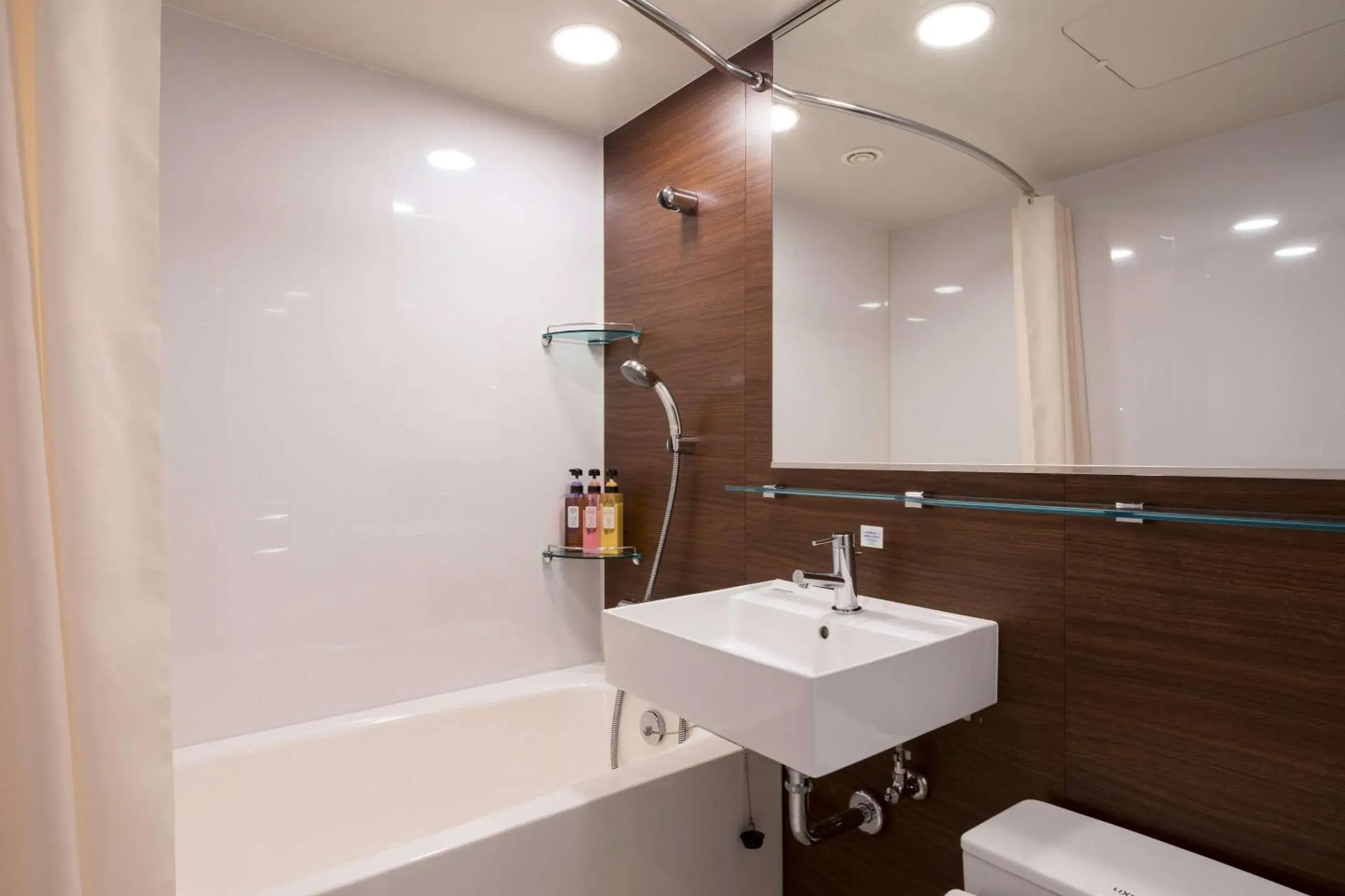 Bedroom, Bathroom in Comfort Hotel Tokyo Higashi Kanda