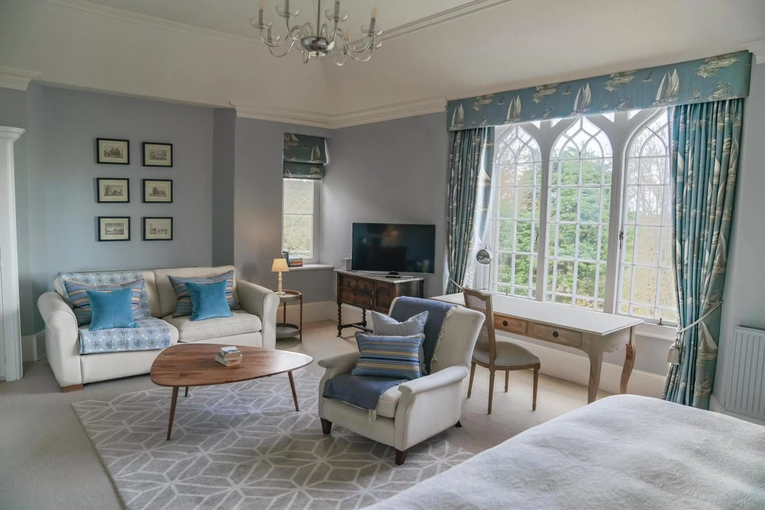 Bedroom, Seating Area in Penally Abbey Country House Hotel and Restaurant