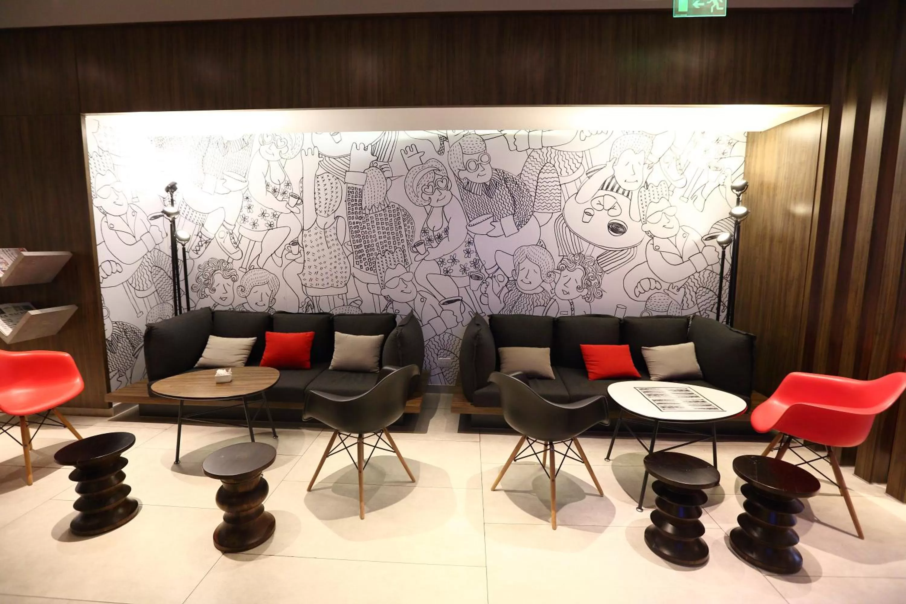 Living room in ibis Buenos Aires Obelisco