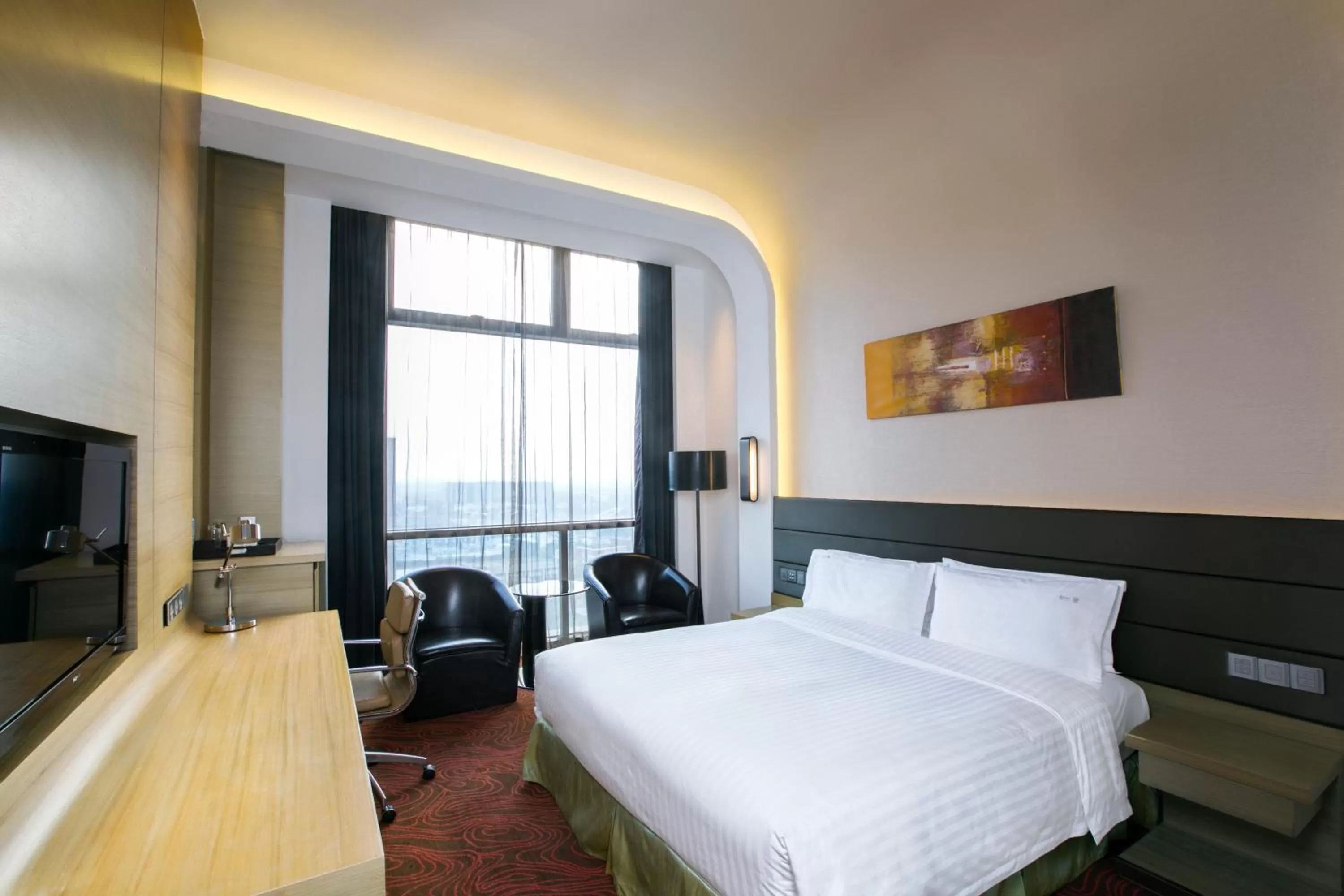 Bed in Holiday Inn Shanghai Songjiang by IHG - Miaoqian Street
