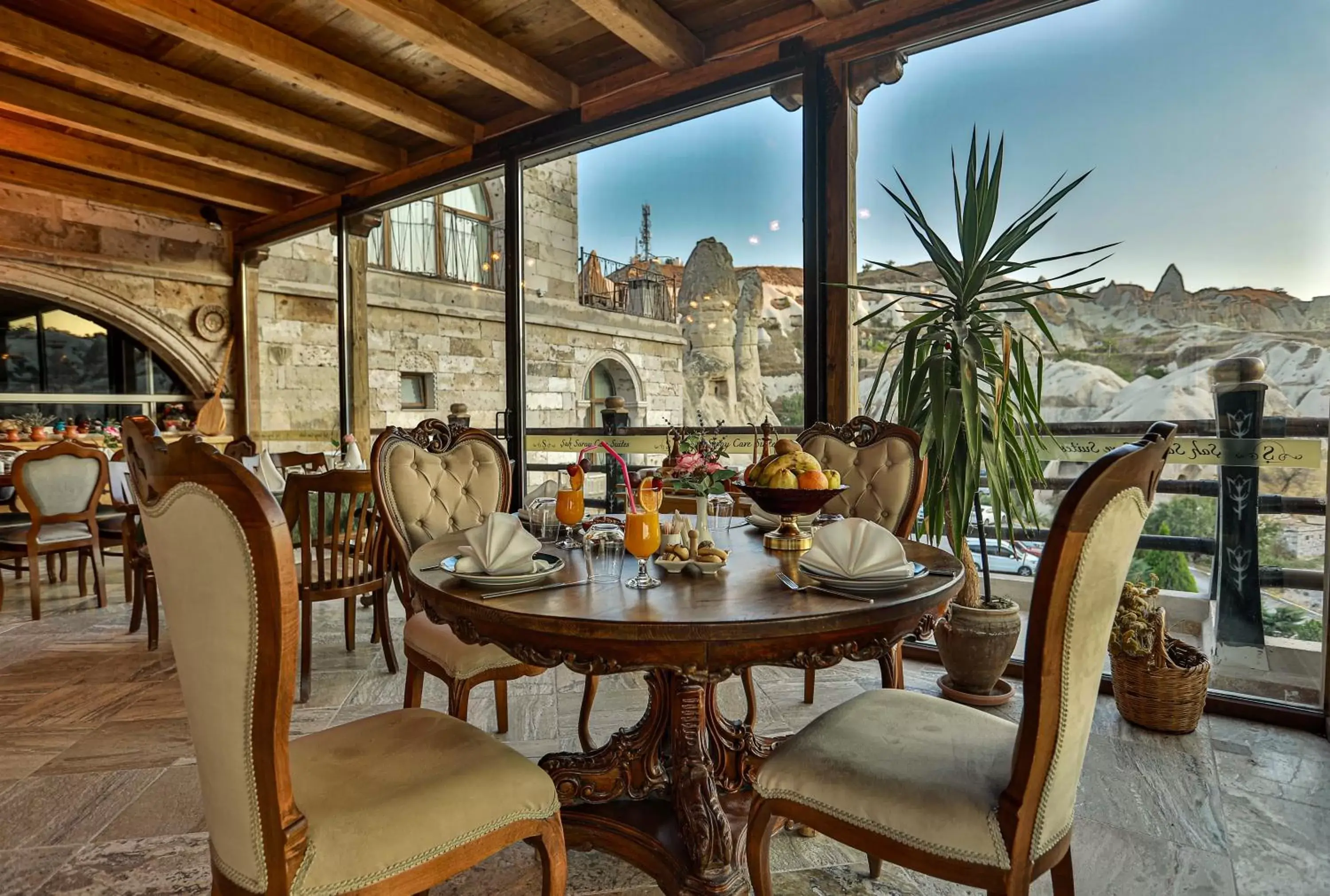 Restaurant/places to eat in Şah Saray Cave Suites Halal Hotel Restaurant/places to eat in Şah Saray Cave Suites Halal Hotel