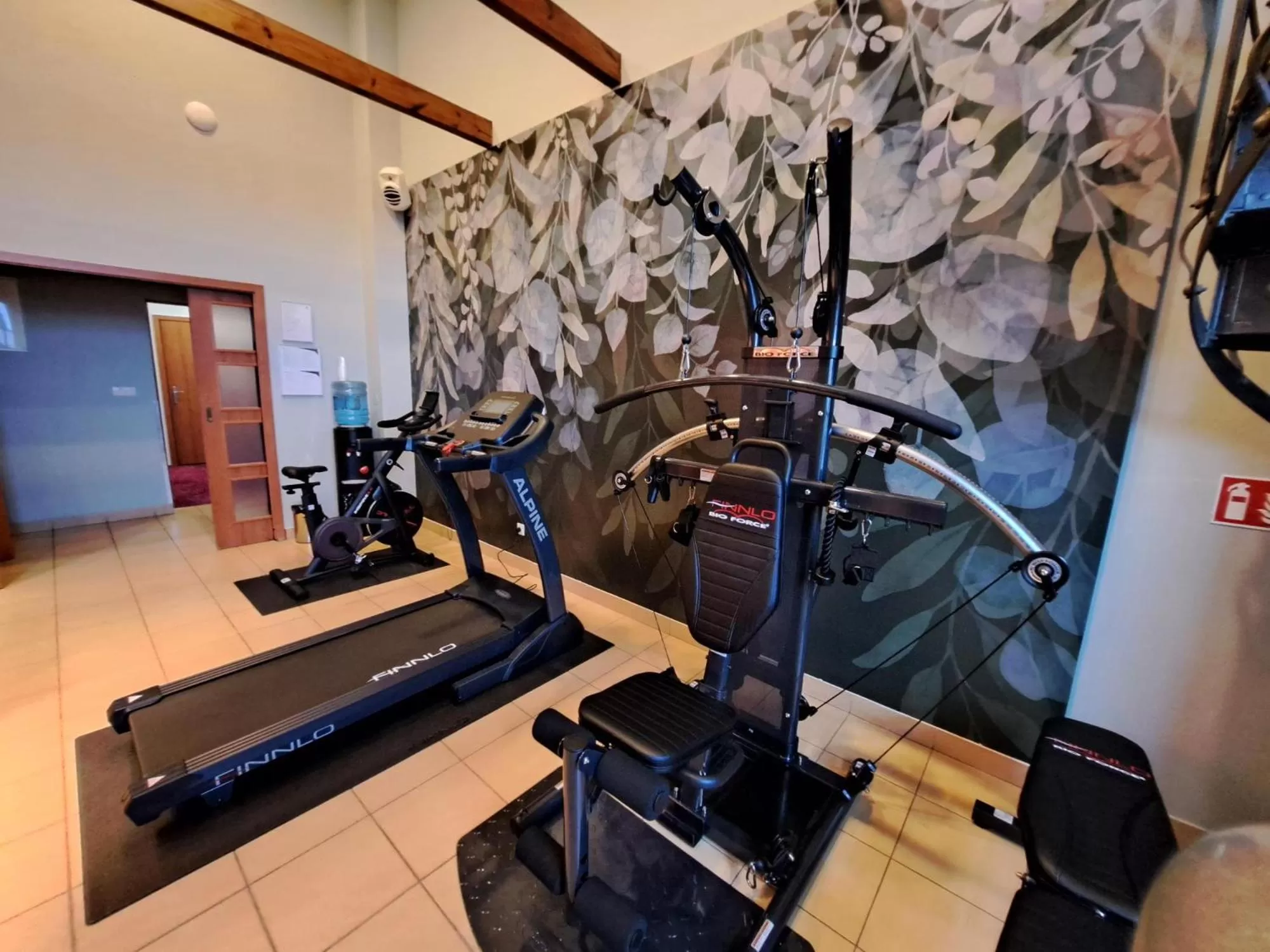 Fitness centre/facilities in Focus Hotel Łódź