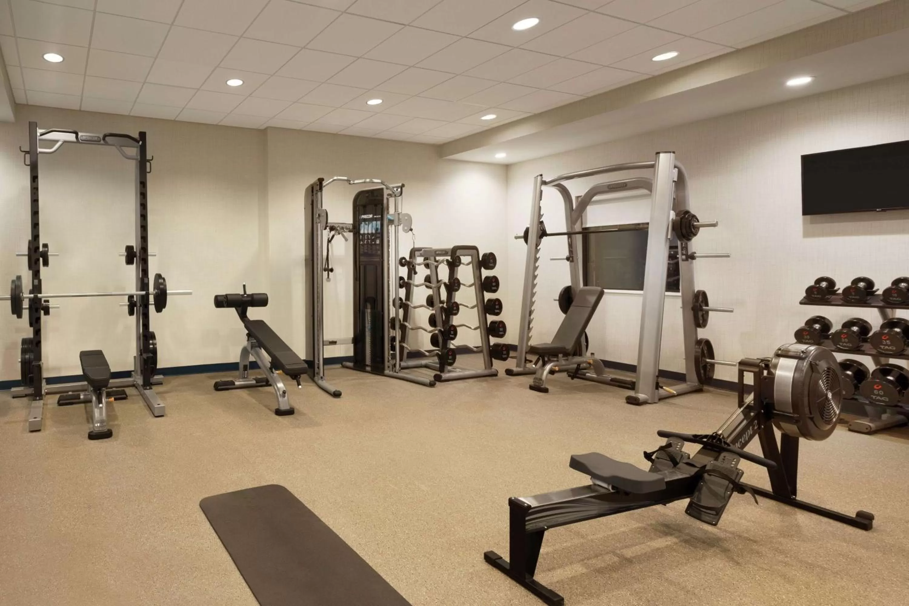 Fitness centre/facilities in Home2 Suites By Hilton Leavenworth Downtown