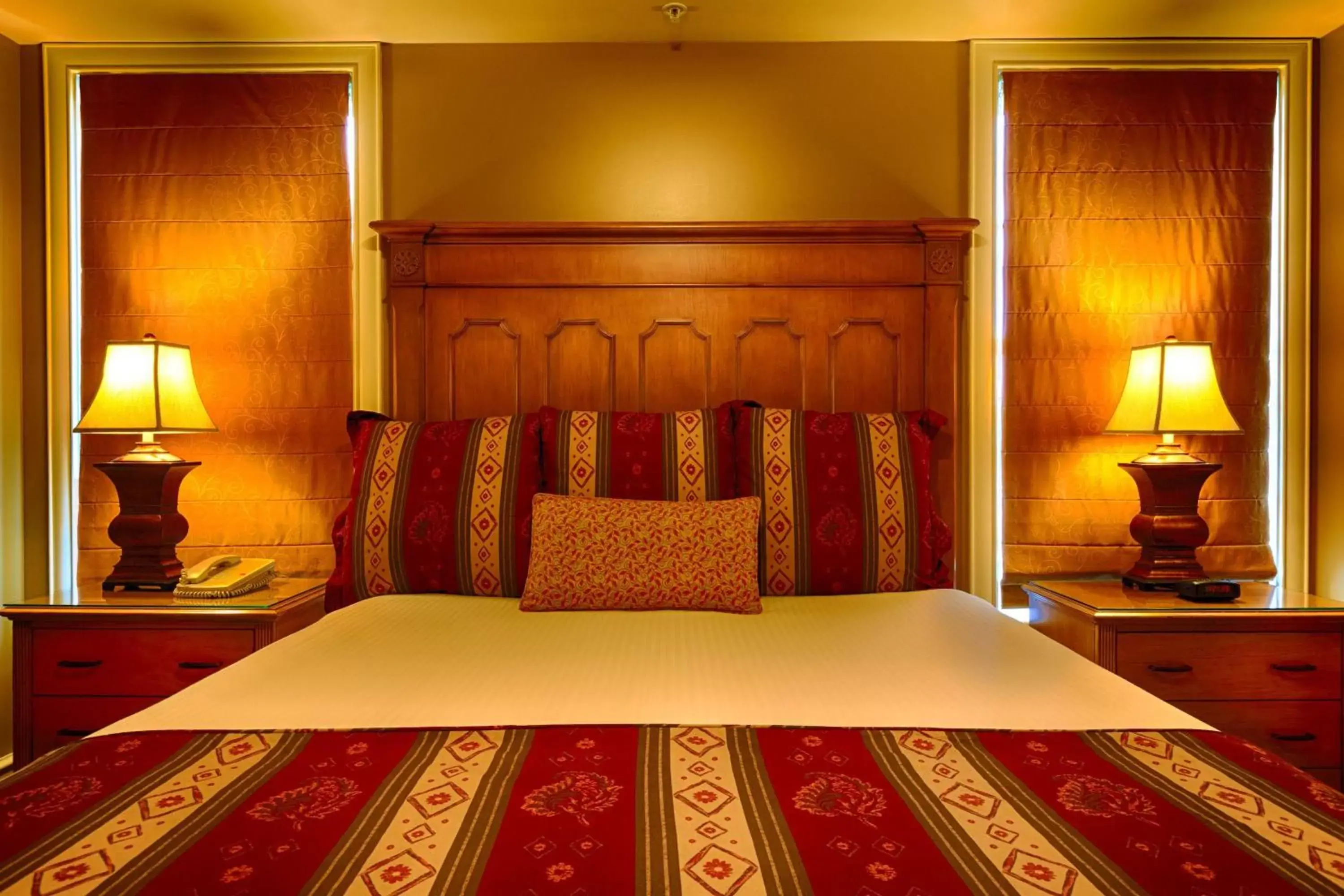 Bed in RiverStone Resort & Spa