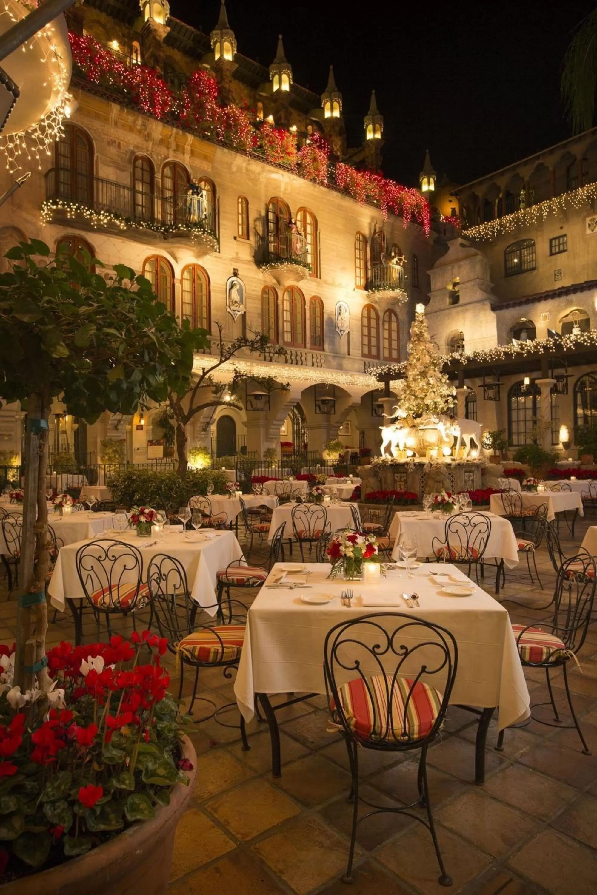 Patio in The Mission Inn Hotel and Spa