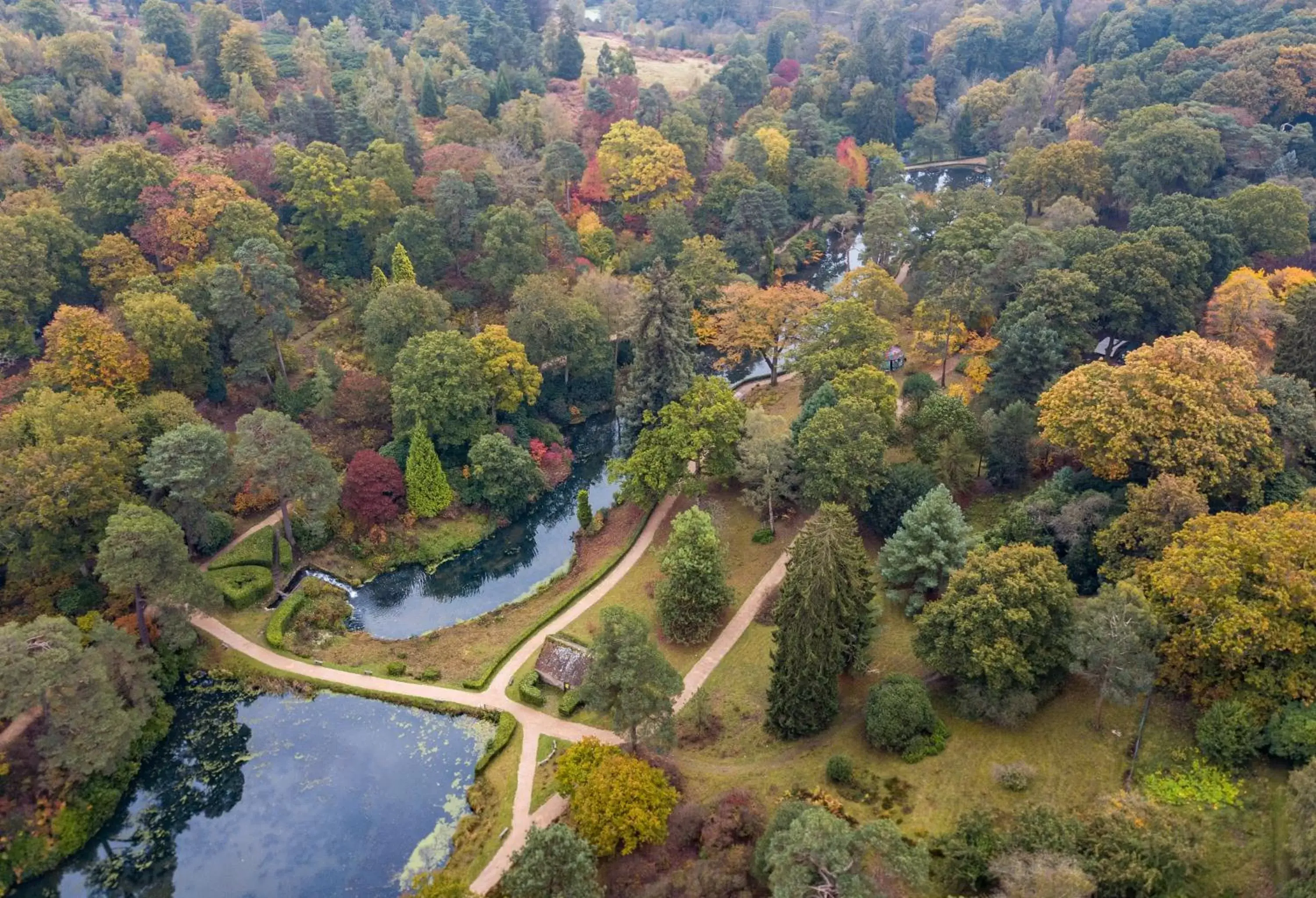 Bird's-eye View in Leonardslee House at Leonardslee Lakes & Gardens