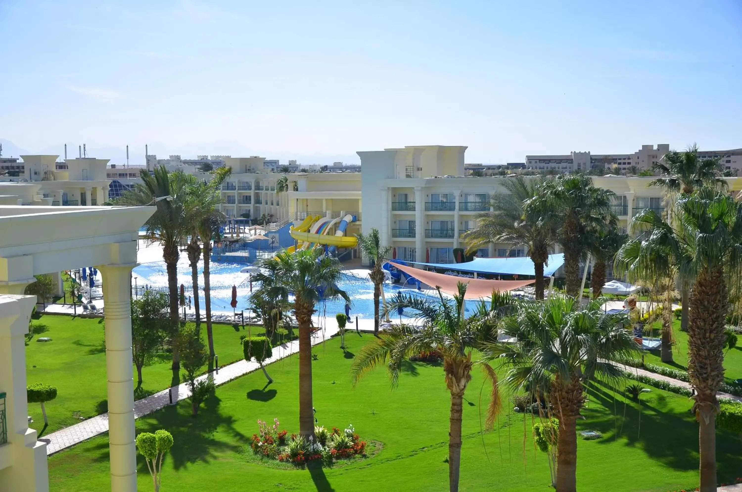 Pool View in Swiss Inn Resort Hurghada