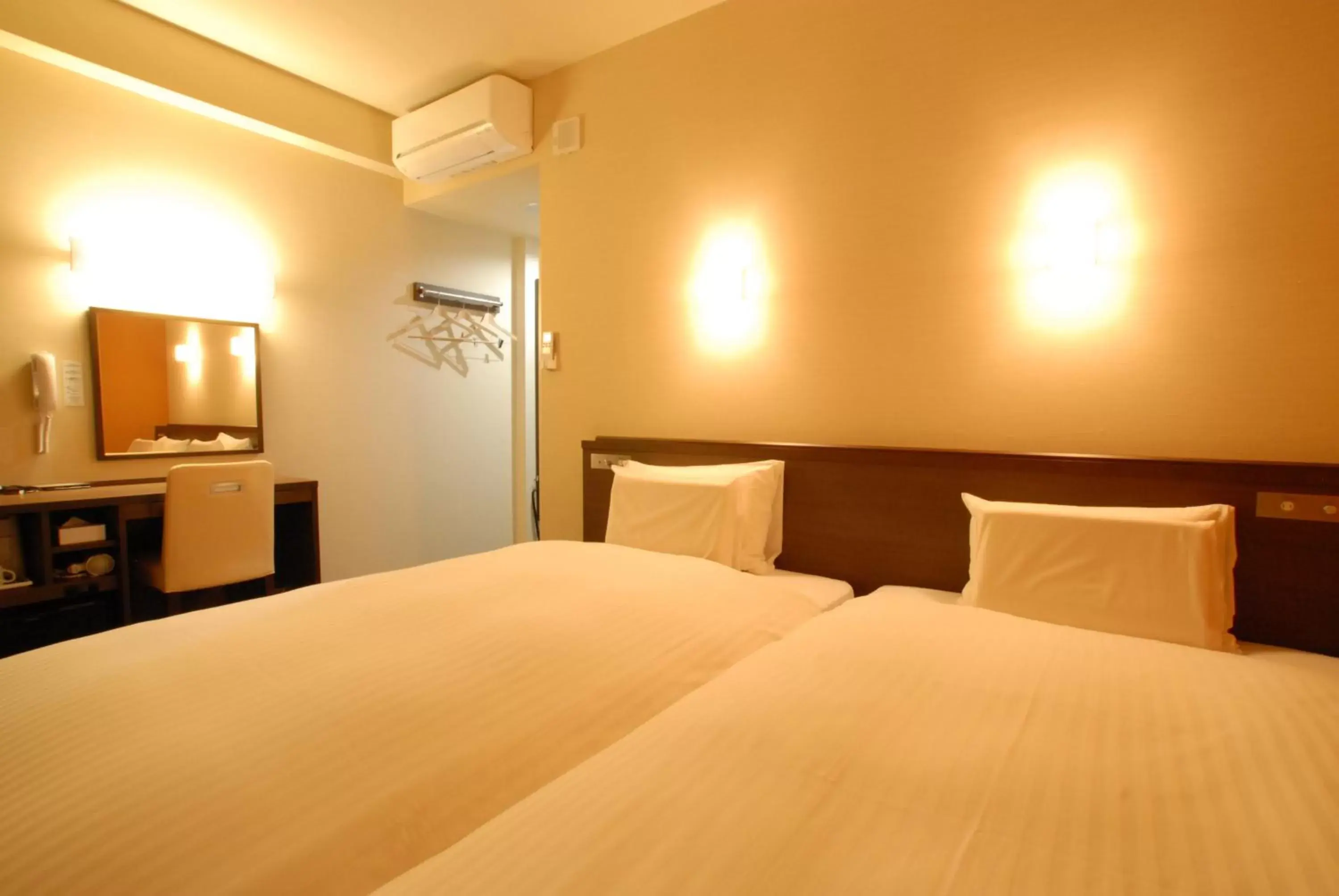 Bed in AB Hotel Nara