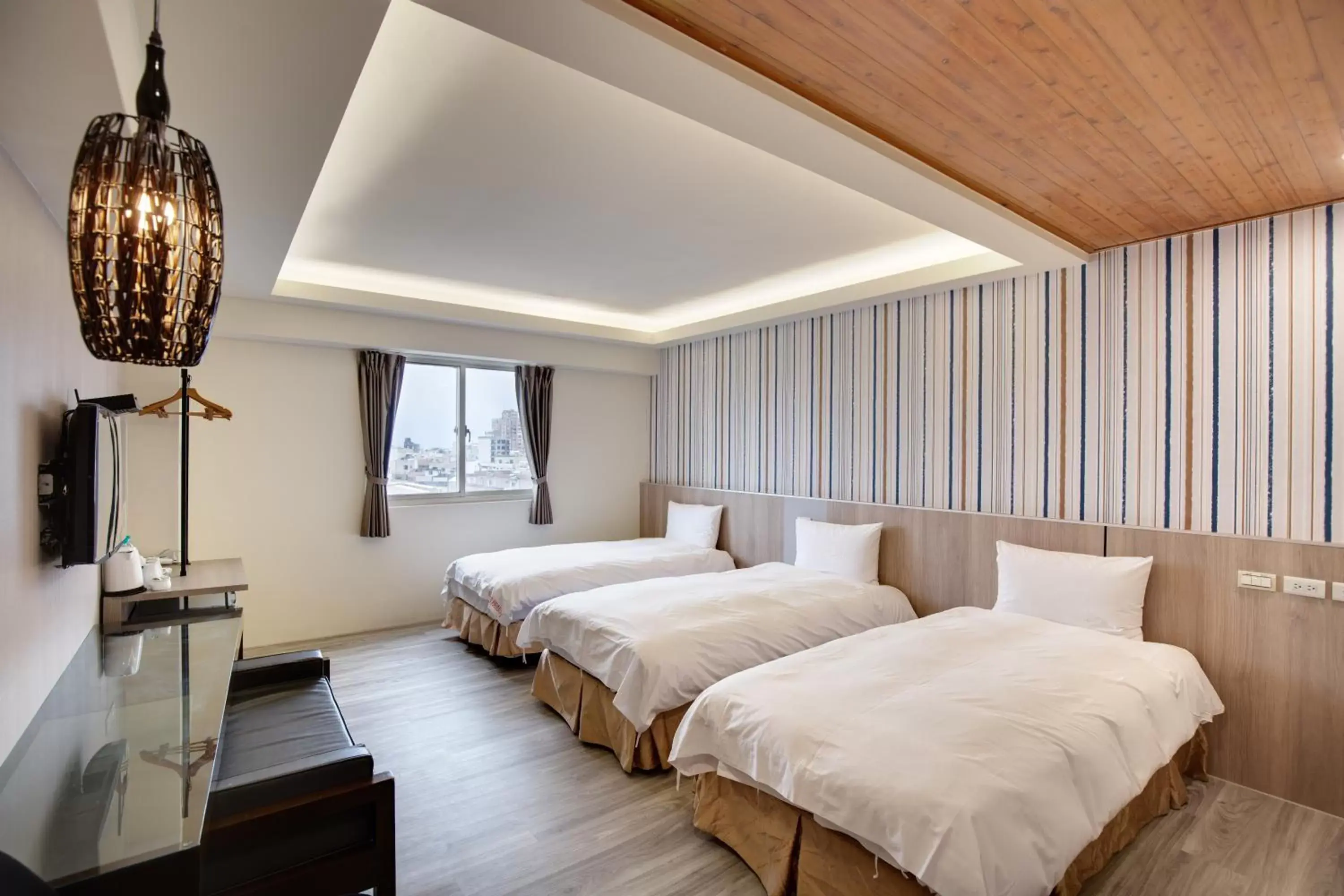 View (from property/room), Bed in 天璽商務飯店 Cullinan Hotel View (from property/room), Bed in 天璽商務飯店 Cullinan Hotel