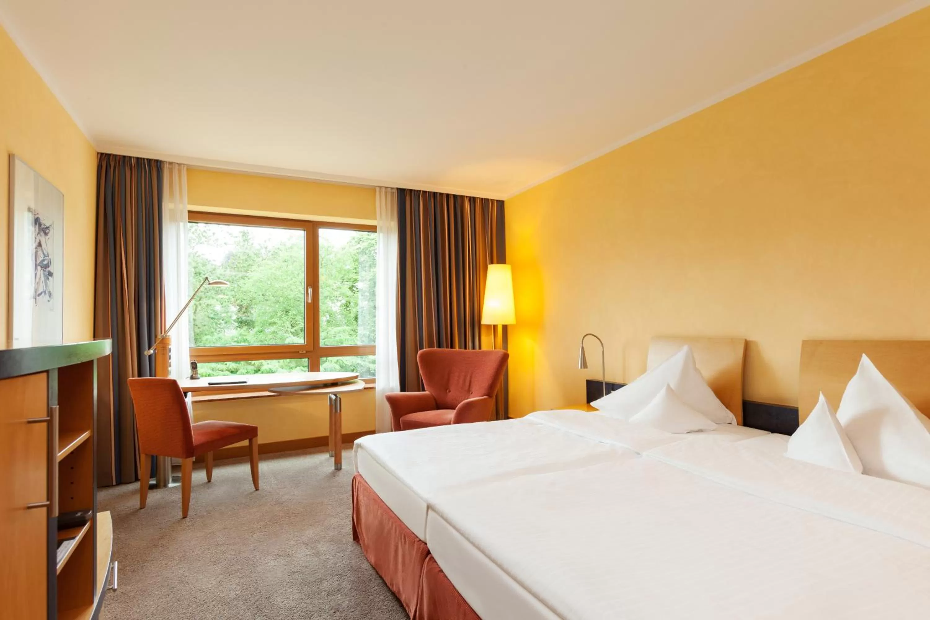 Bed in Vienna House by Wyndham Remarque Osnabrück