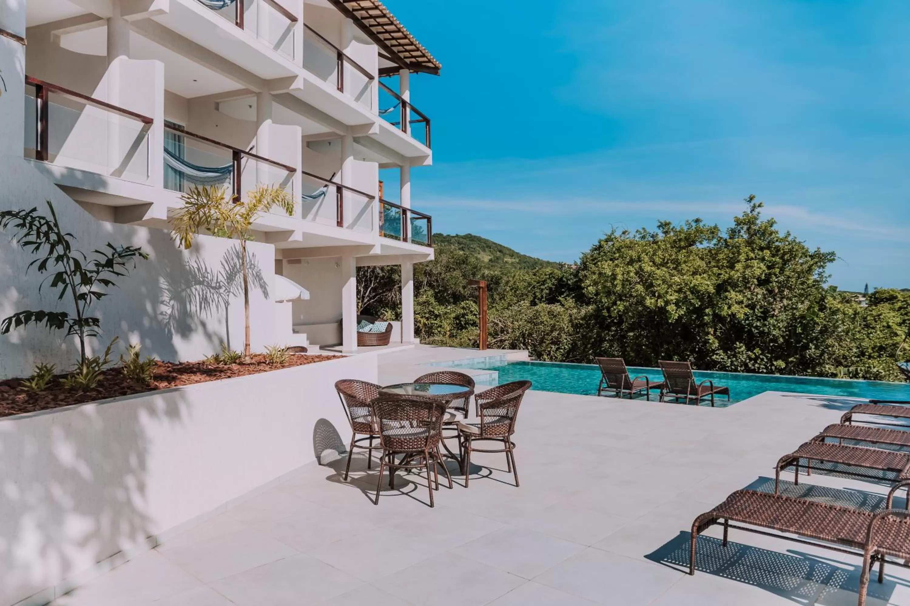 Patio in Pousada Peninsula de Buzios