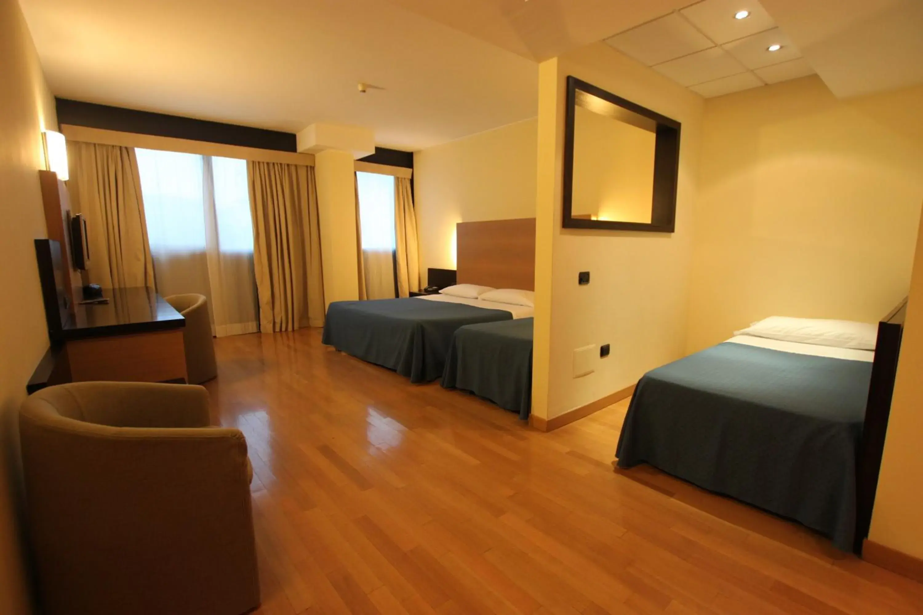 Bedroom, Bed in Golf Hotel Milano