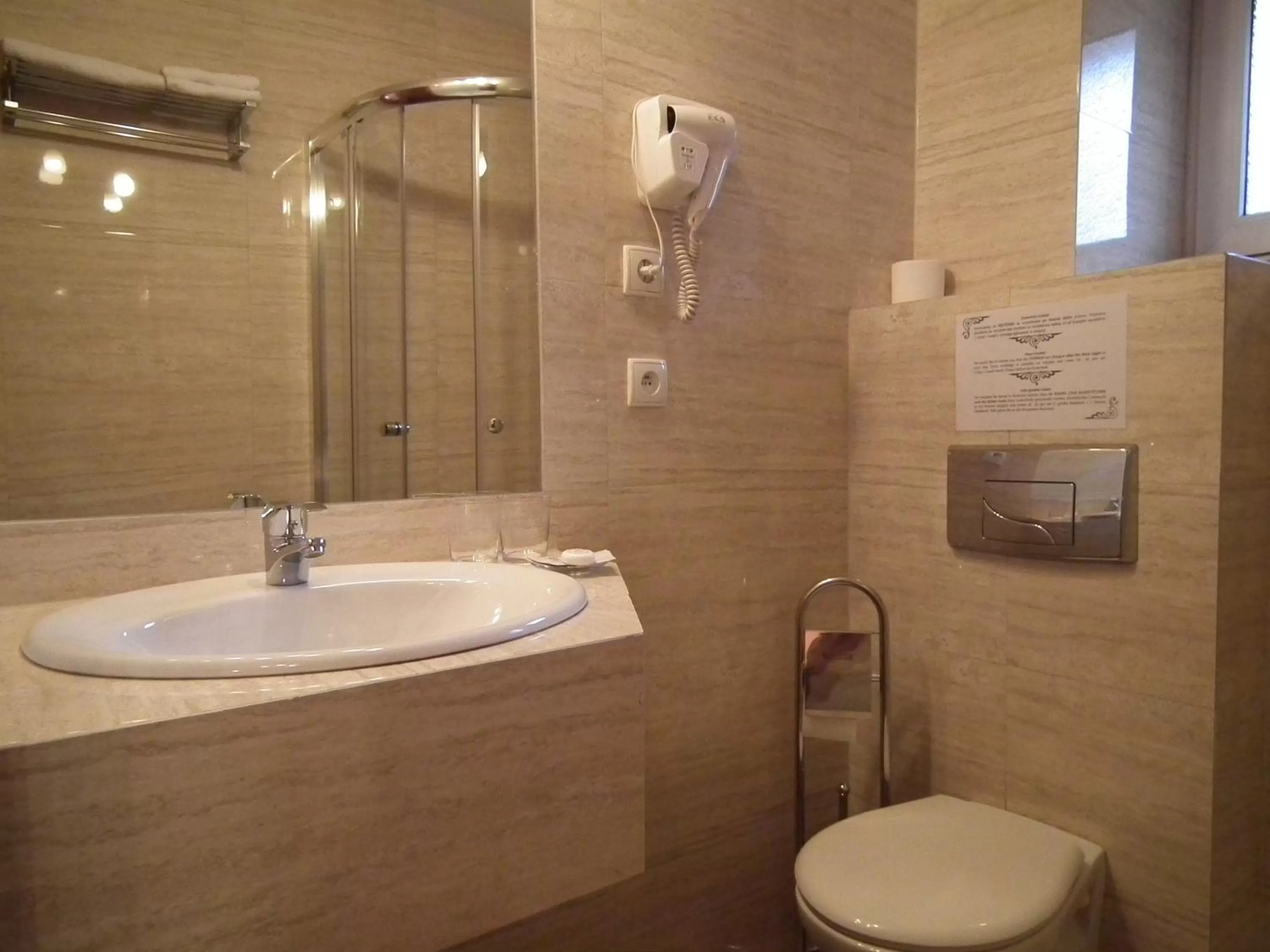 Shower in Aparthotel Adler