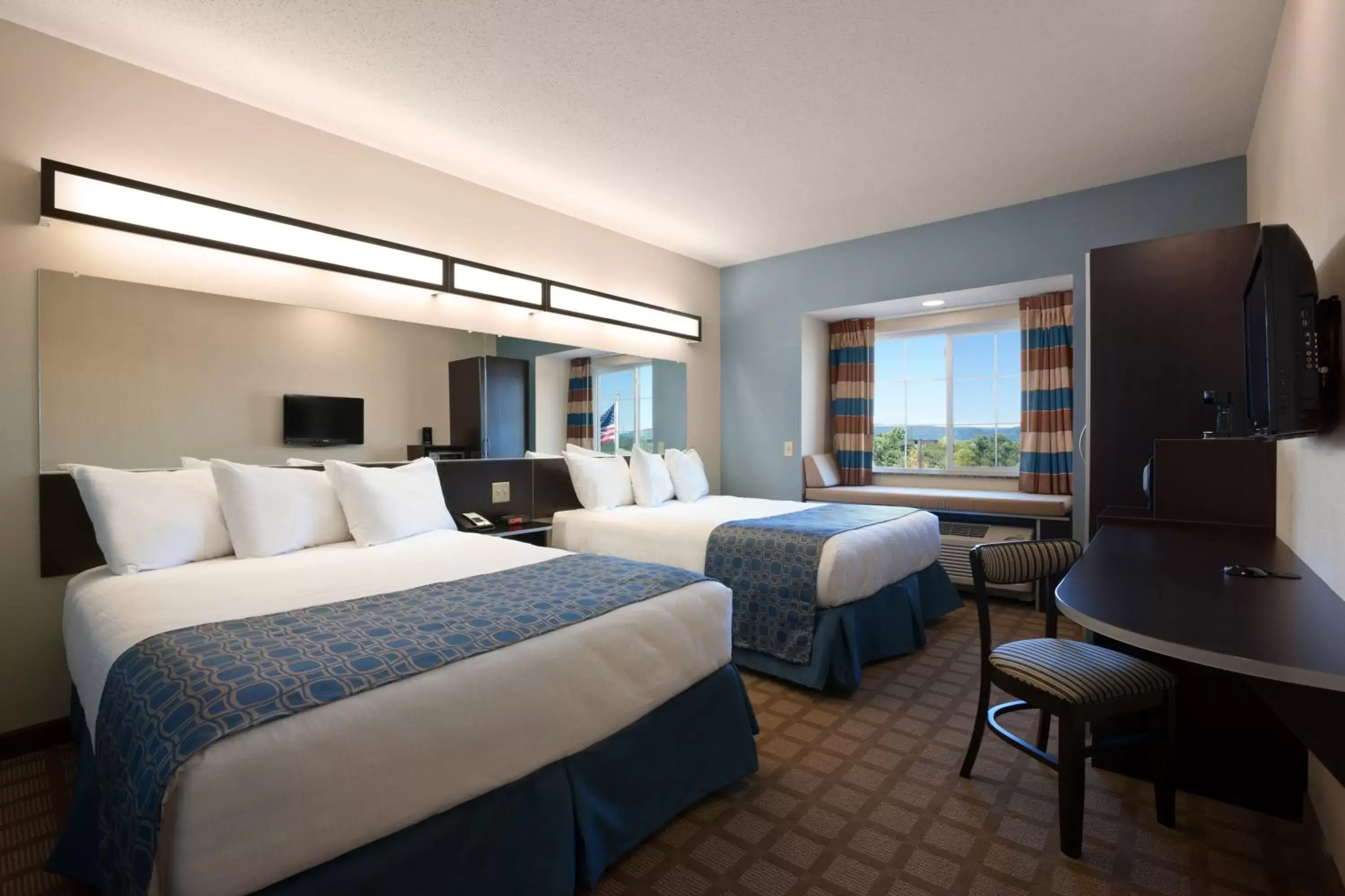 Bed, Room Photo in Microtel Inn & Suites by Wyndham Wilkes Barre