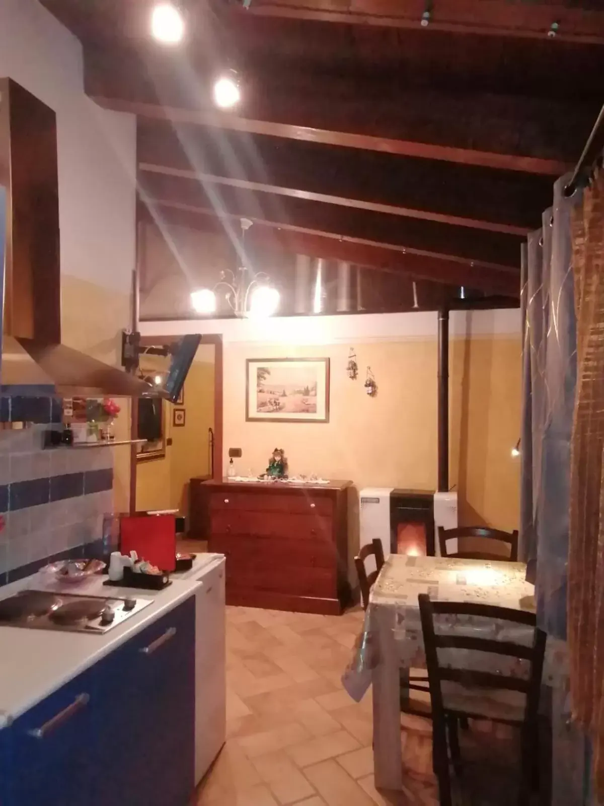 Kitchen/Kitchenette in Il Castagneto