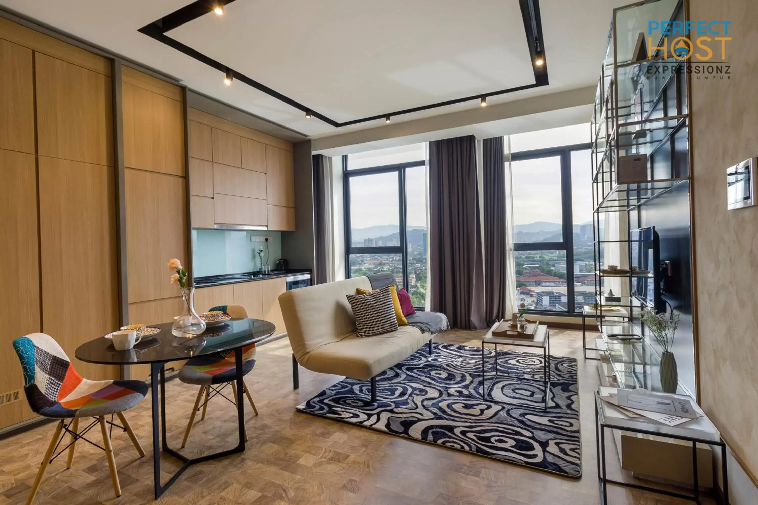 Living room in Expressionz Suites KL by Perfect Host Living room in Expressionz Suites KL by Perfect Host