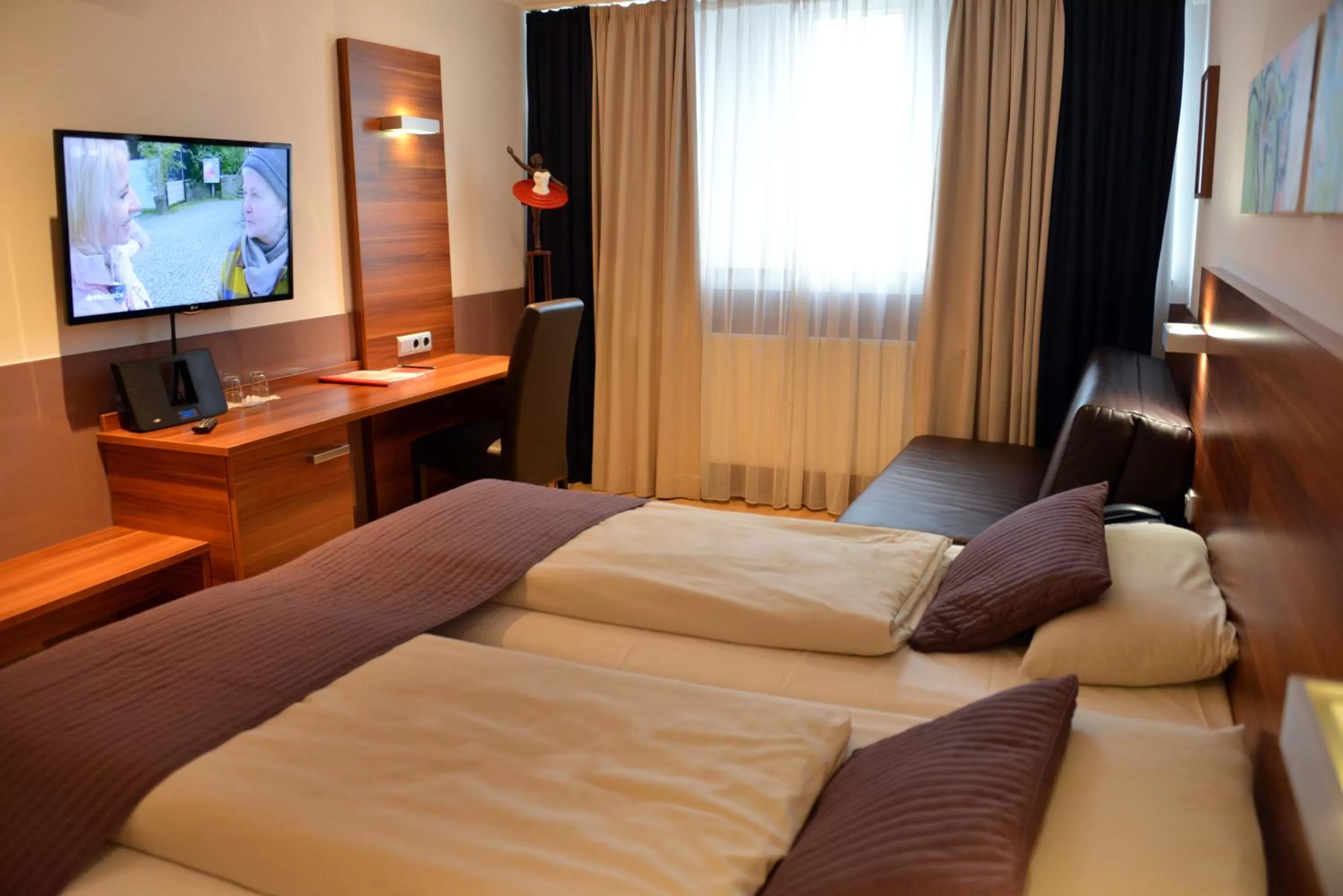 Bedroom, Bed in Arthotel Munich