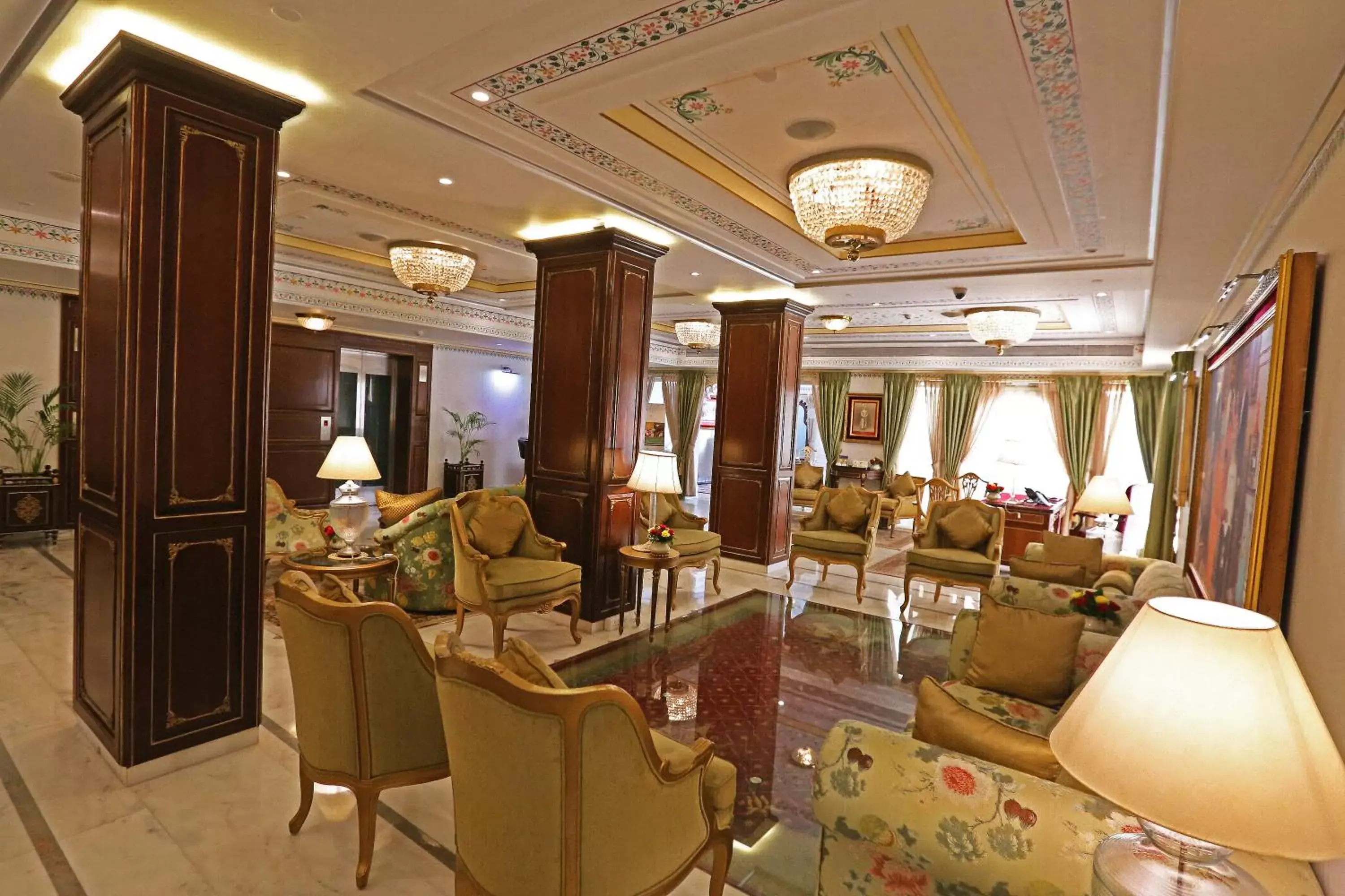 Lobby or reception, Seating Area in Taj Fateh Prakash Palace Udaipur