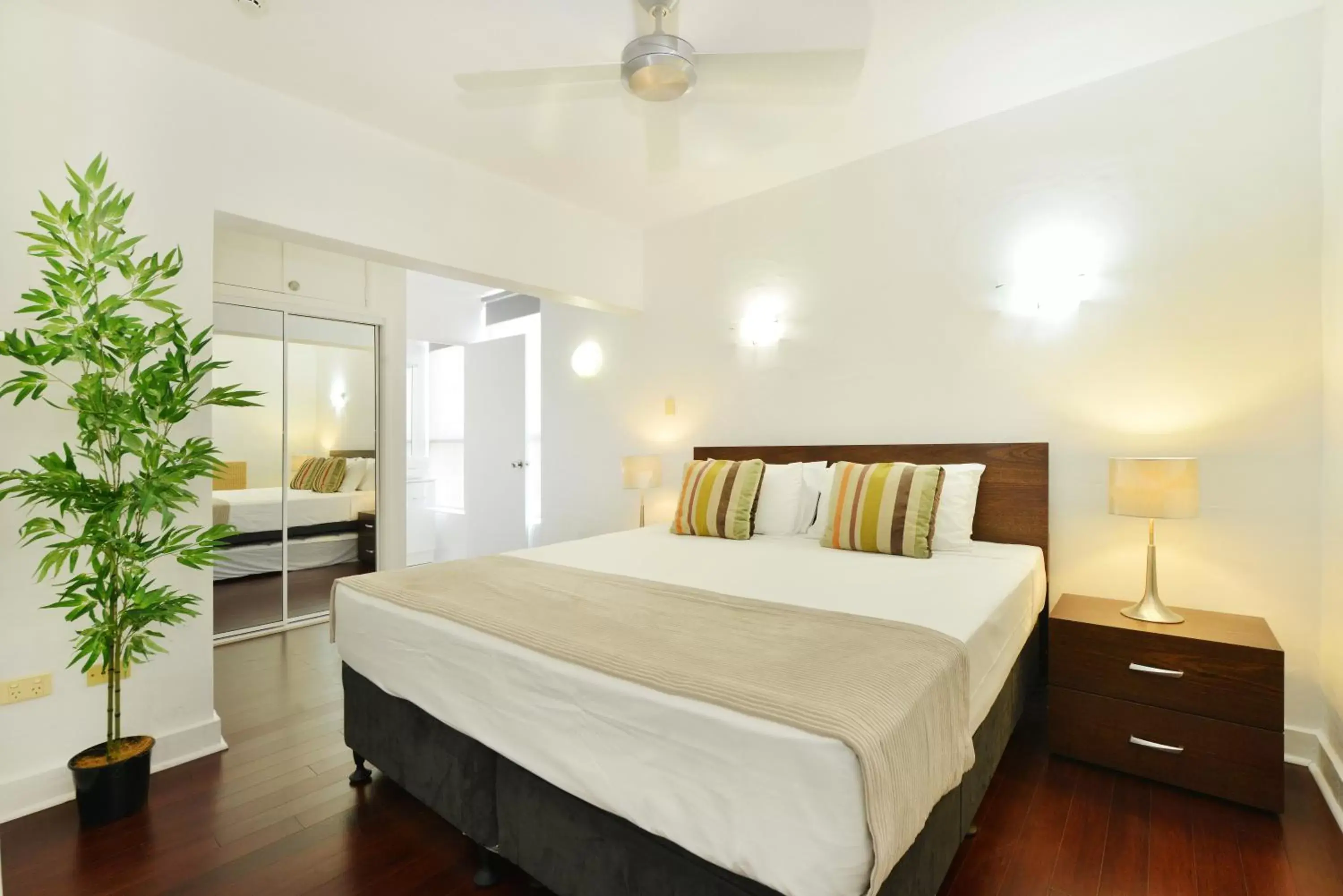 Bedroom, Bed in Club Tropical Resort with Onsite Reception & Check In