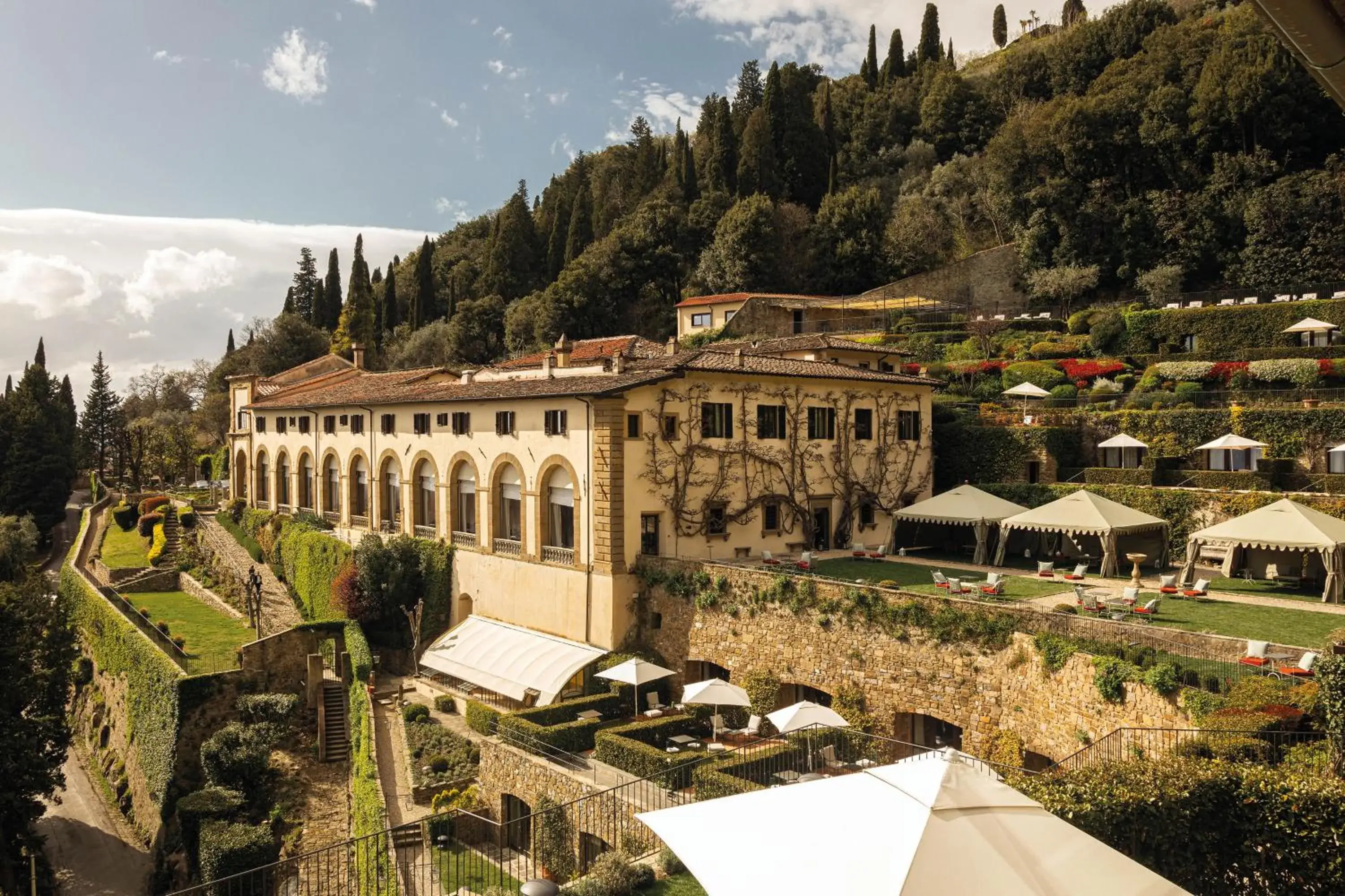 Garden, Property Building in Villa San Michele, A Belmond Hotel, Florence