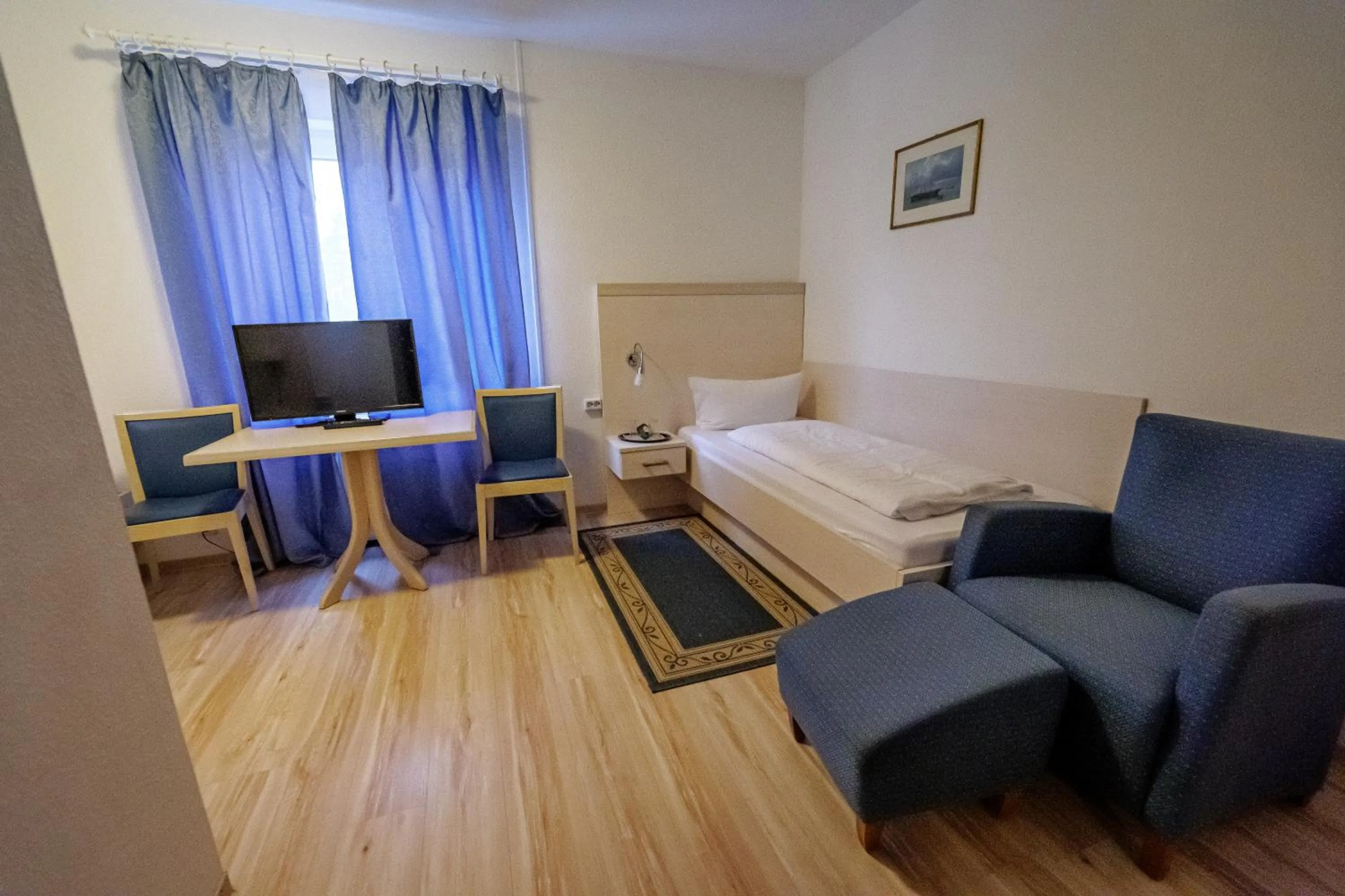 Bed in Hotel Zum Klüverbaum