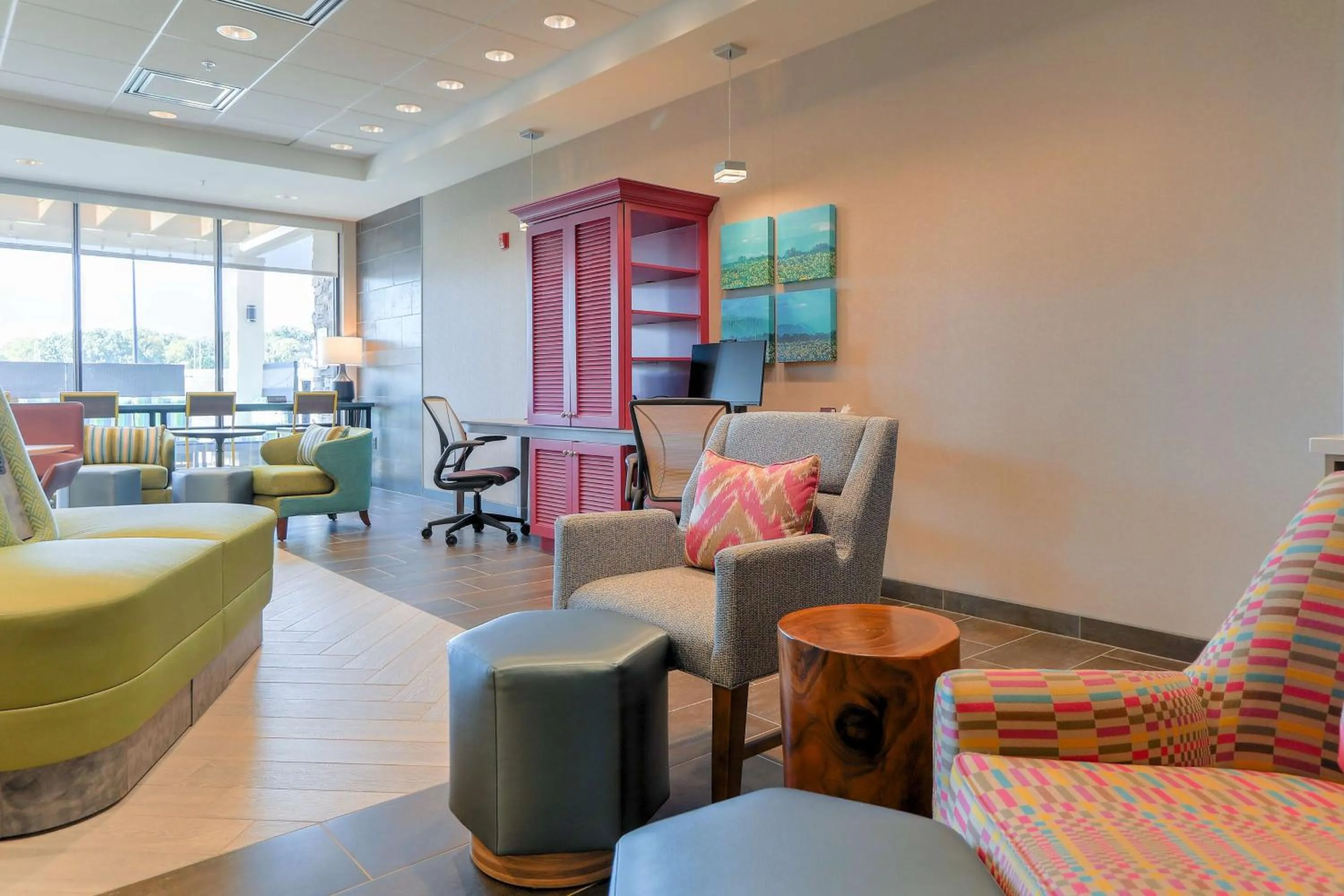 Lobby or reception in Home2 Suites By Hilton Alcoa Knoxville Airport