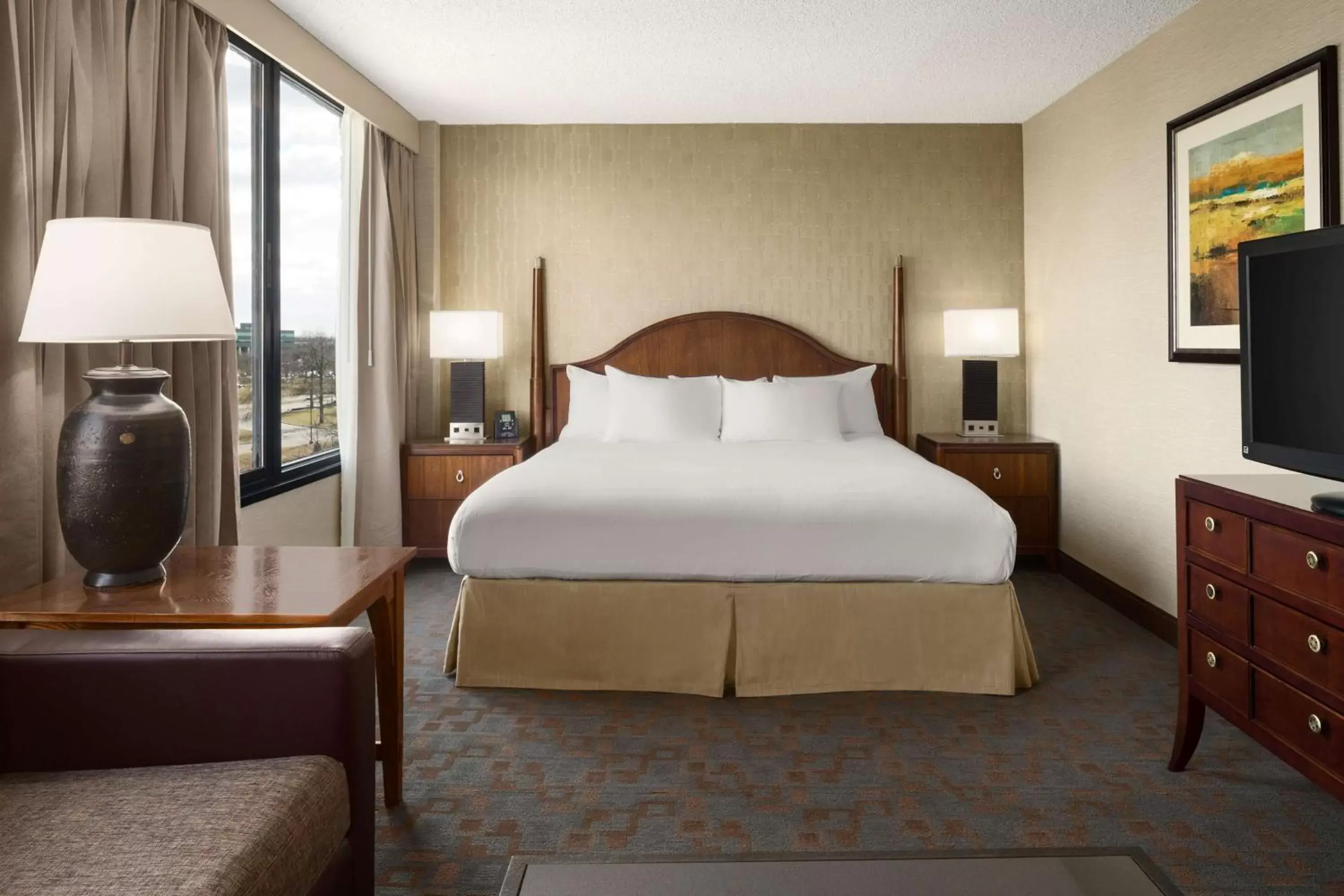 Bedroom, Bed in DoubleTree by Hilton Hotel & Executive Meeting Center Somerset