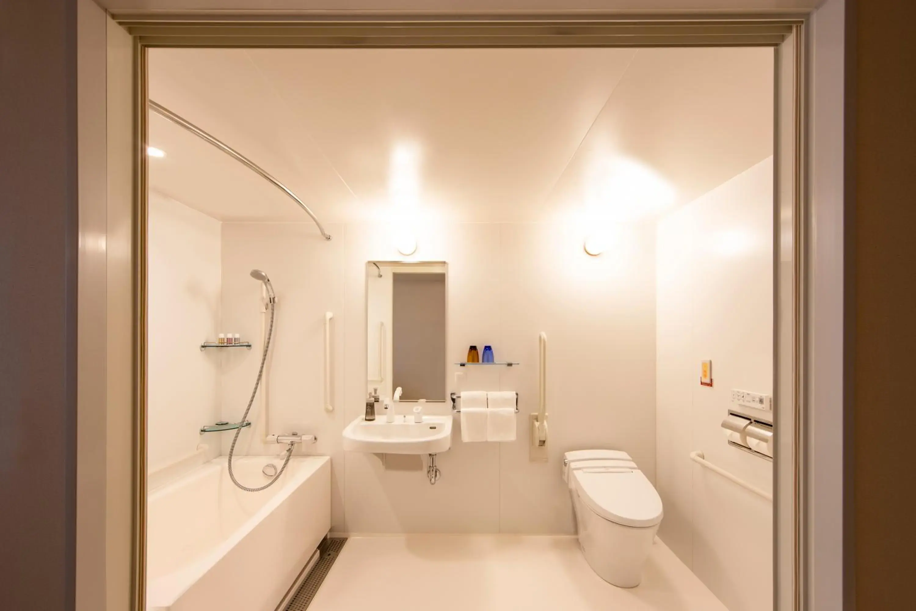Shower, Bathroom in karaksa hotel premier Tokyo Ginza