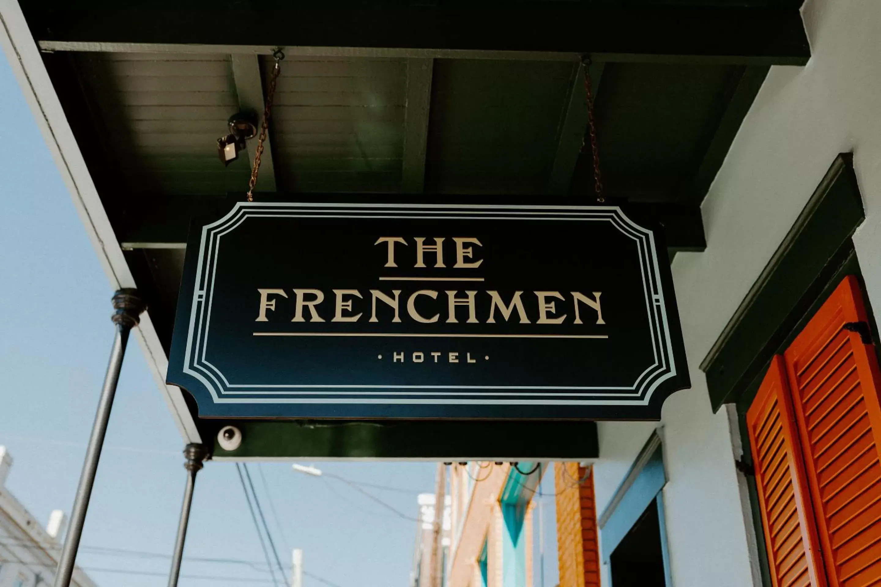 Property logo or sign in The Frenchmen