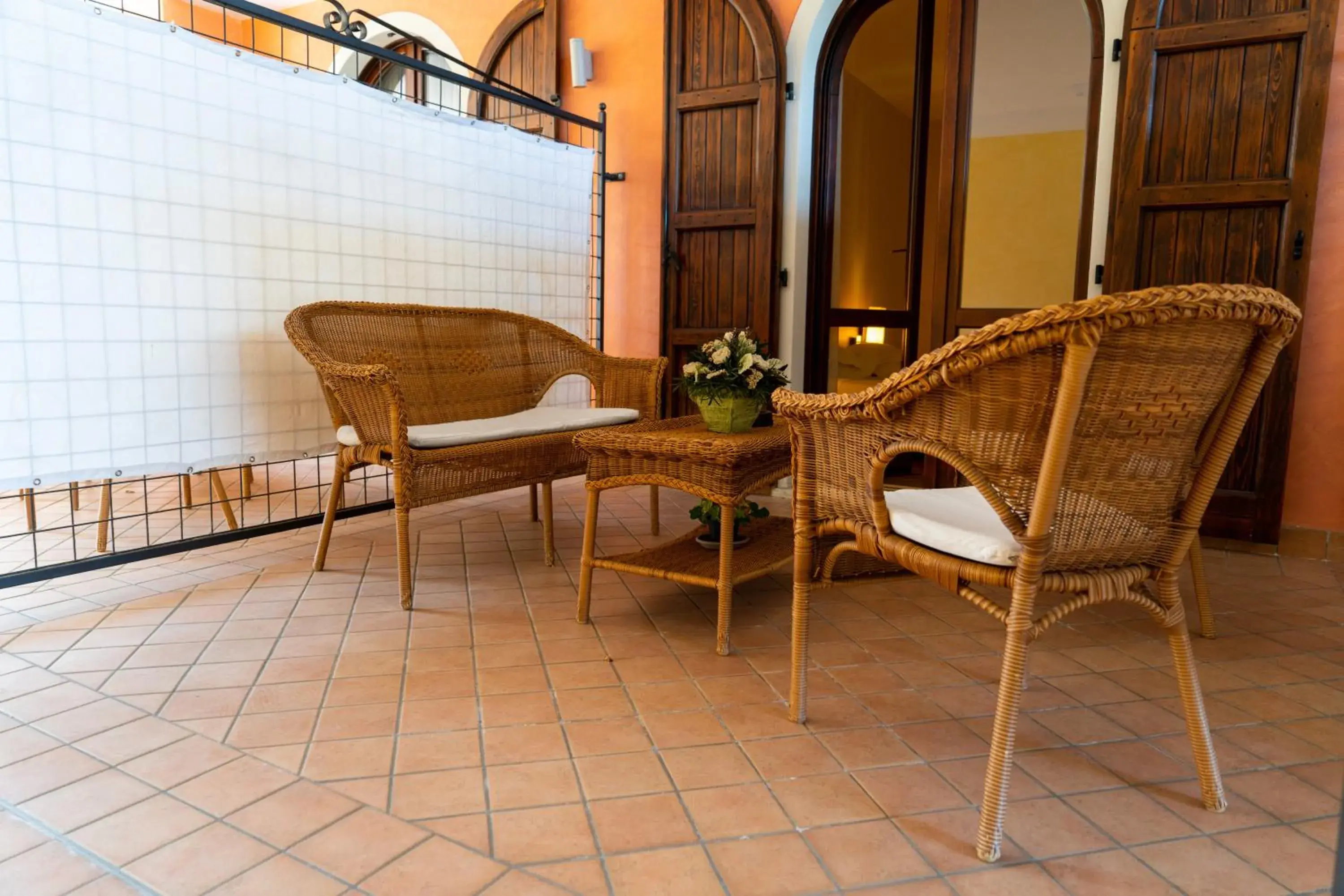 Balcony/Terrace, Seating Area in AHG Donna Silvia Hotel Wellness & SPA