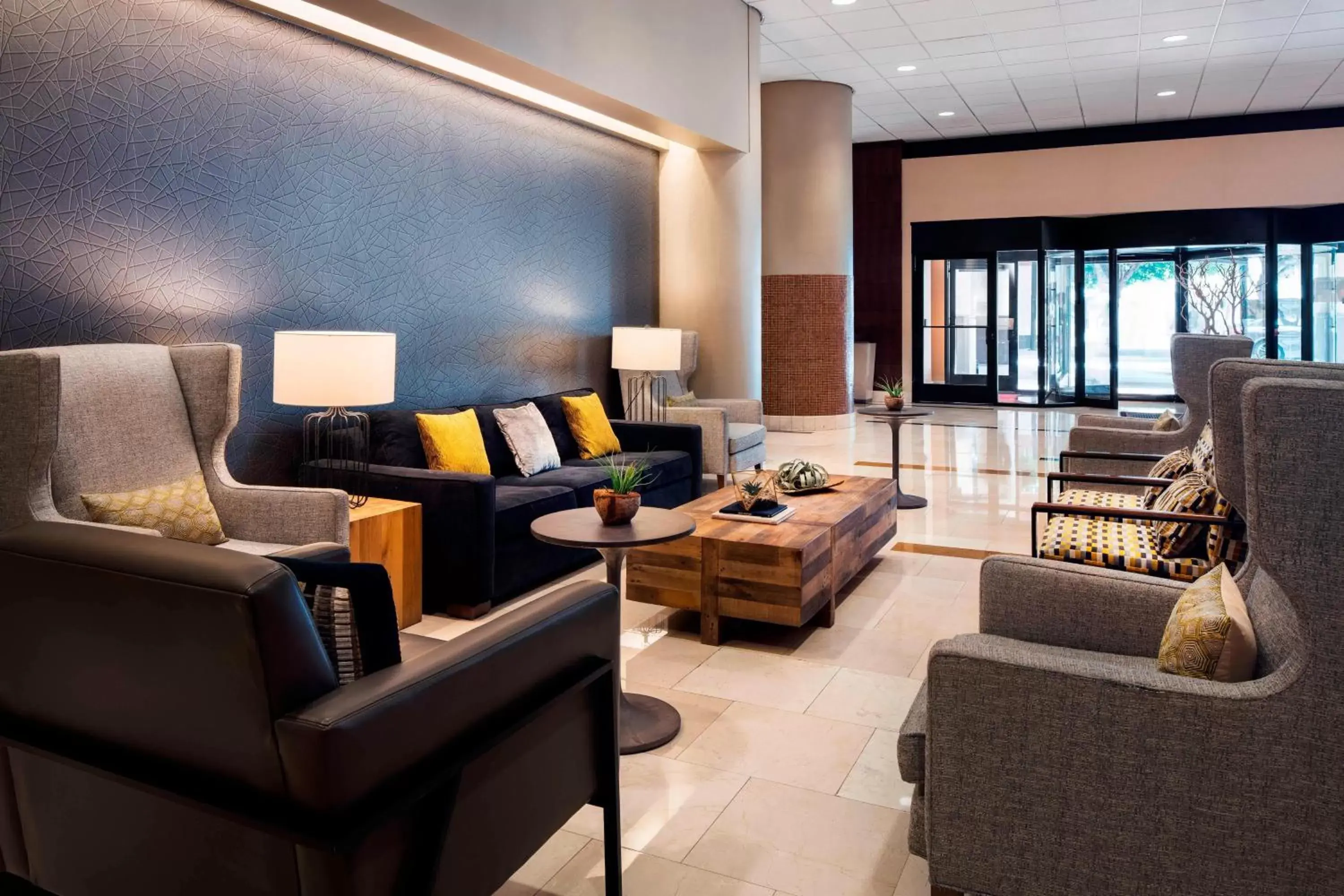 Lobby or reception, Seating Area in Oakland Marriott City Center