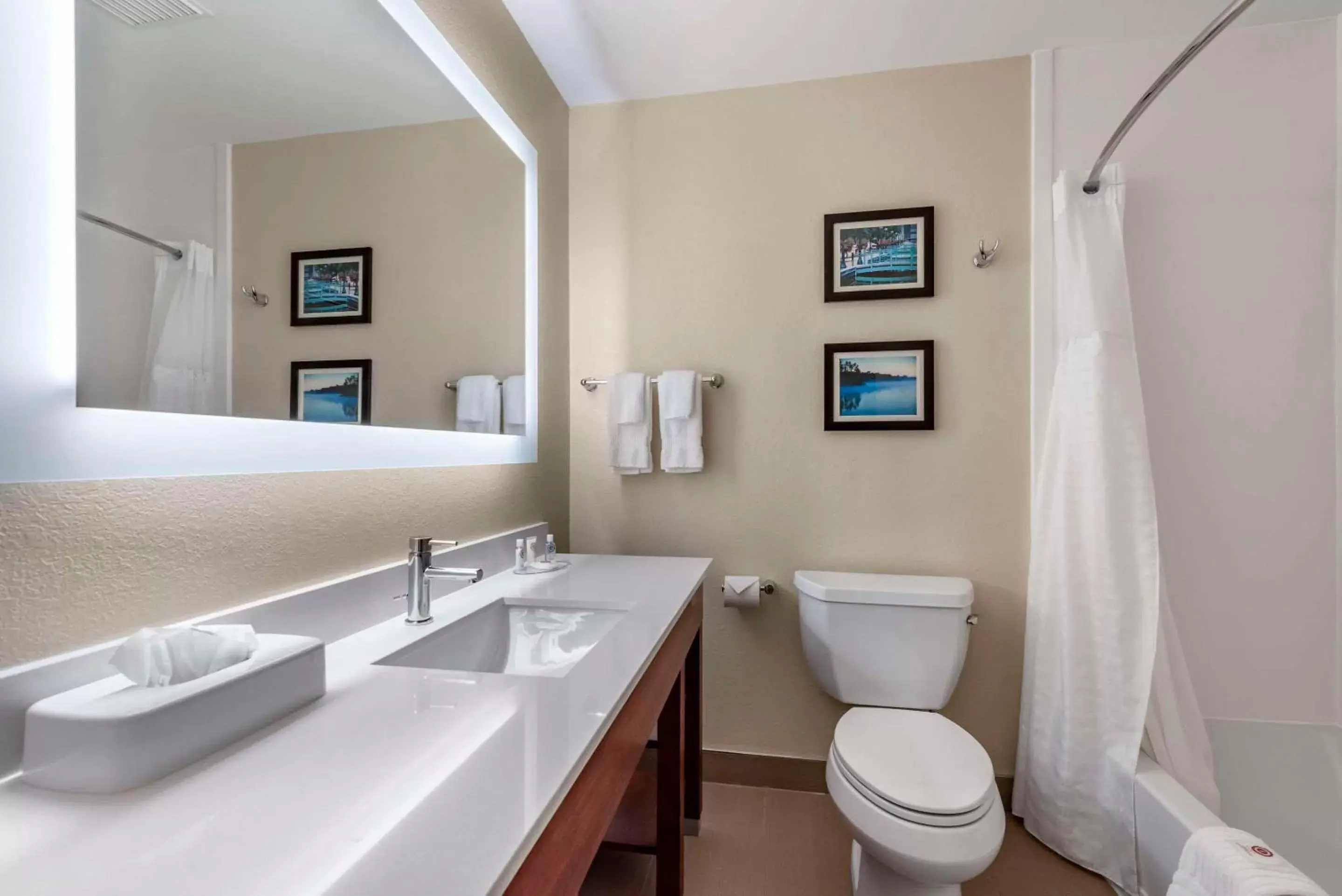 Bedroom, Bathroom in Comfort Inn & Suites Middletown - Franklin