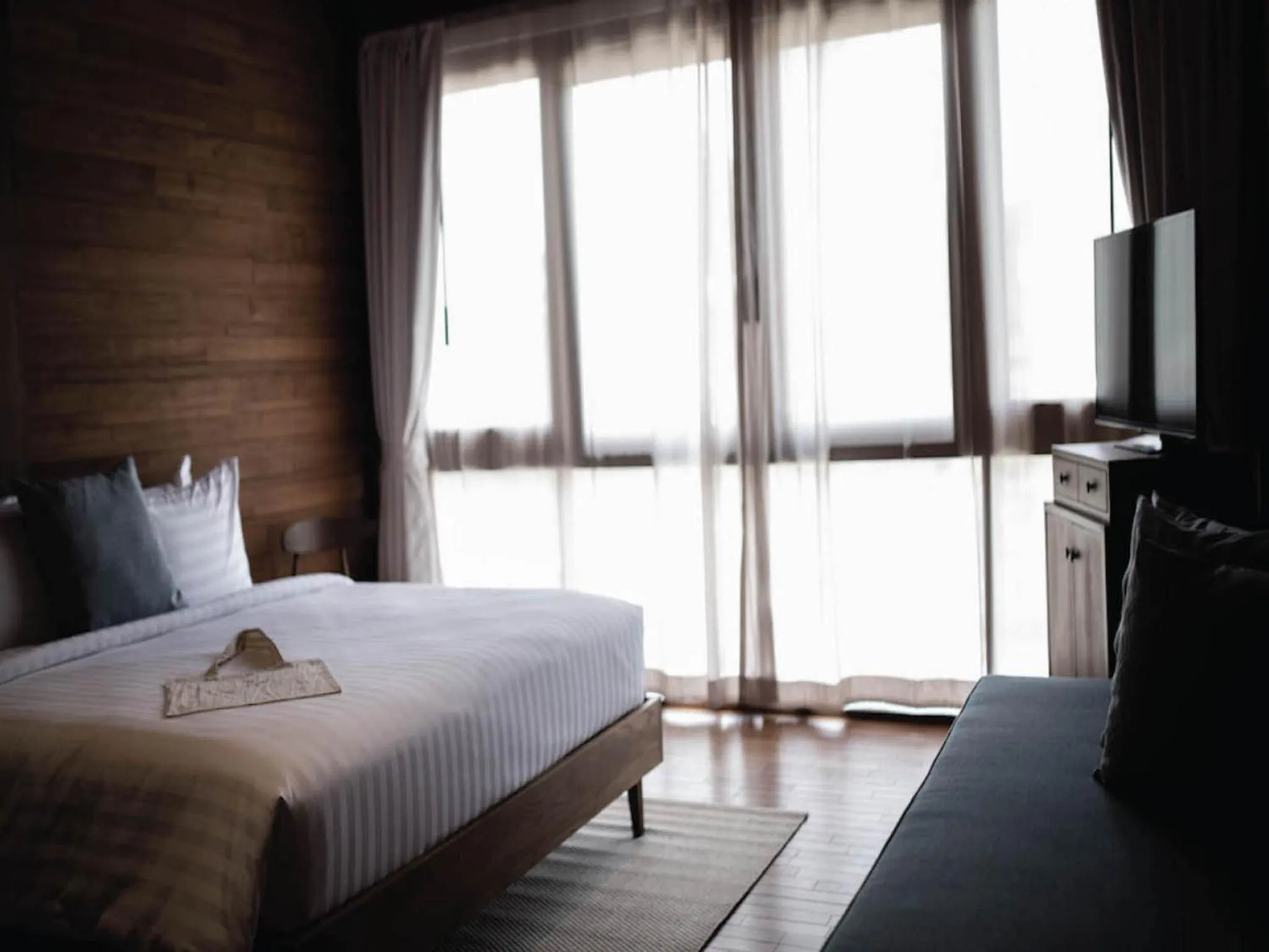 Bedroom, Bed in Chann Bangkok Noi