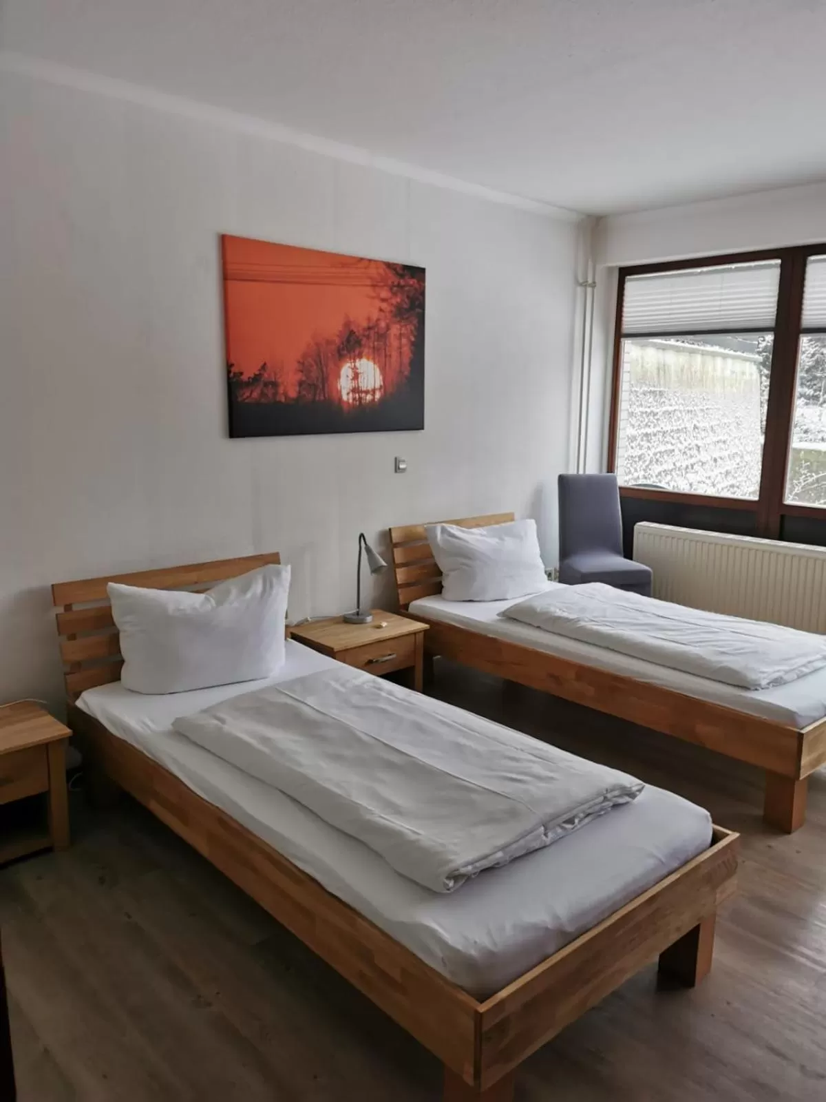 Deluxe Twin Room in Hotel Seeblick am Sankelmarker See - Natur und Erholung