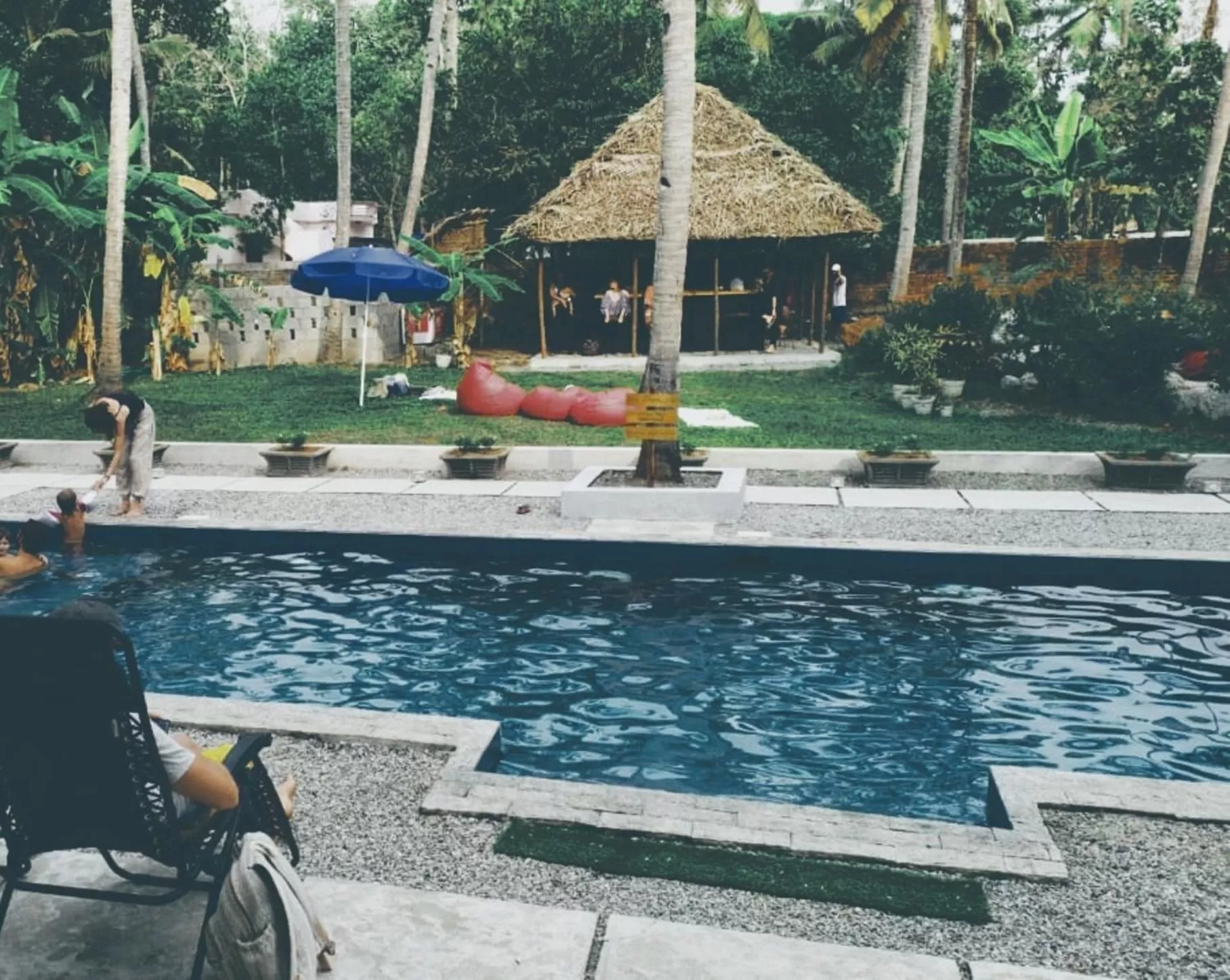 Garden, Swimming Pool in Satta Beach Residence