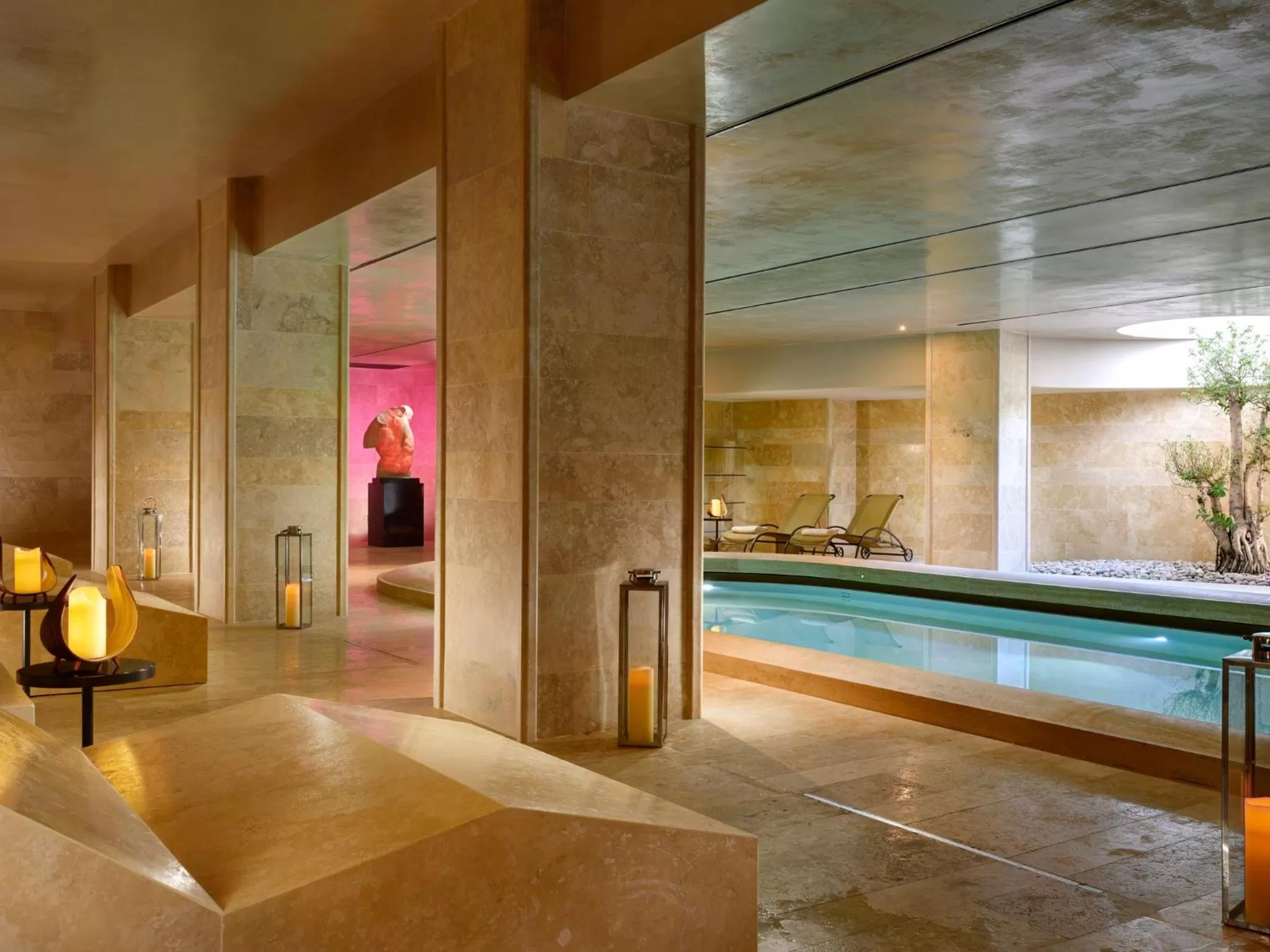 Spa and wellness centre/facilities in A.Roma Lifestyle Hotel