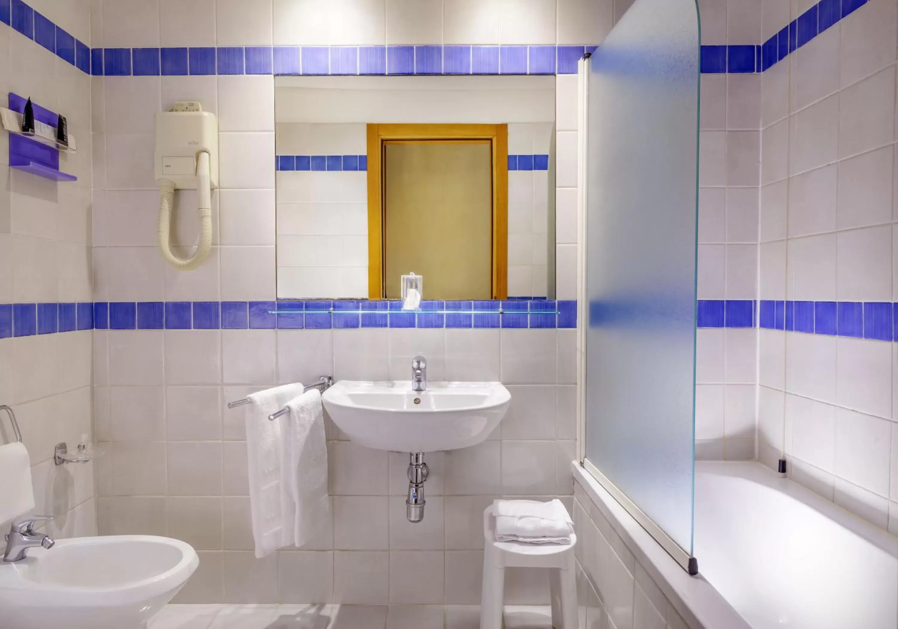 Bathroom in Hotel Botticelli