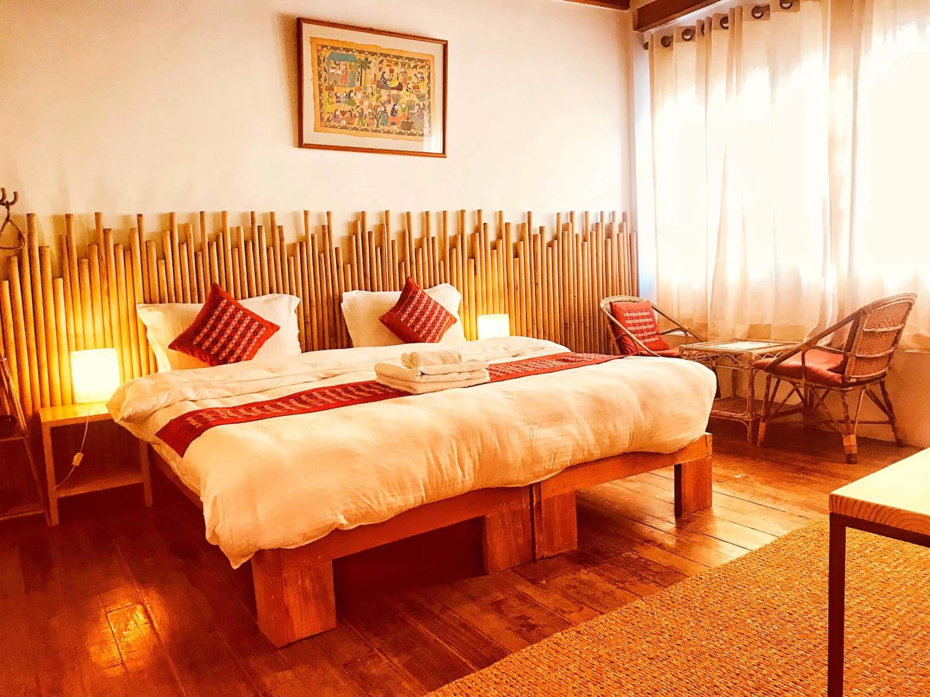 Bed in Boutique Heritage Home