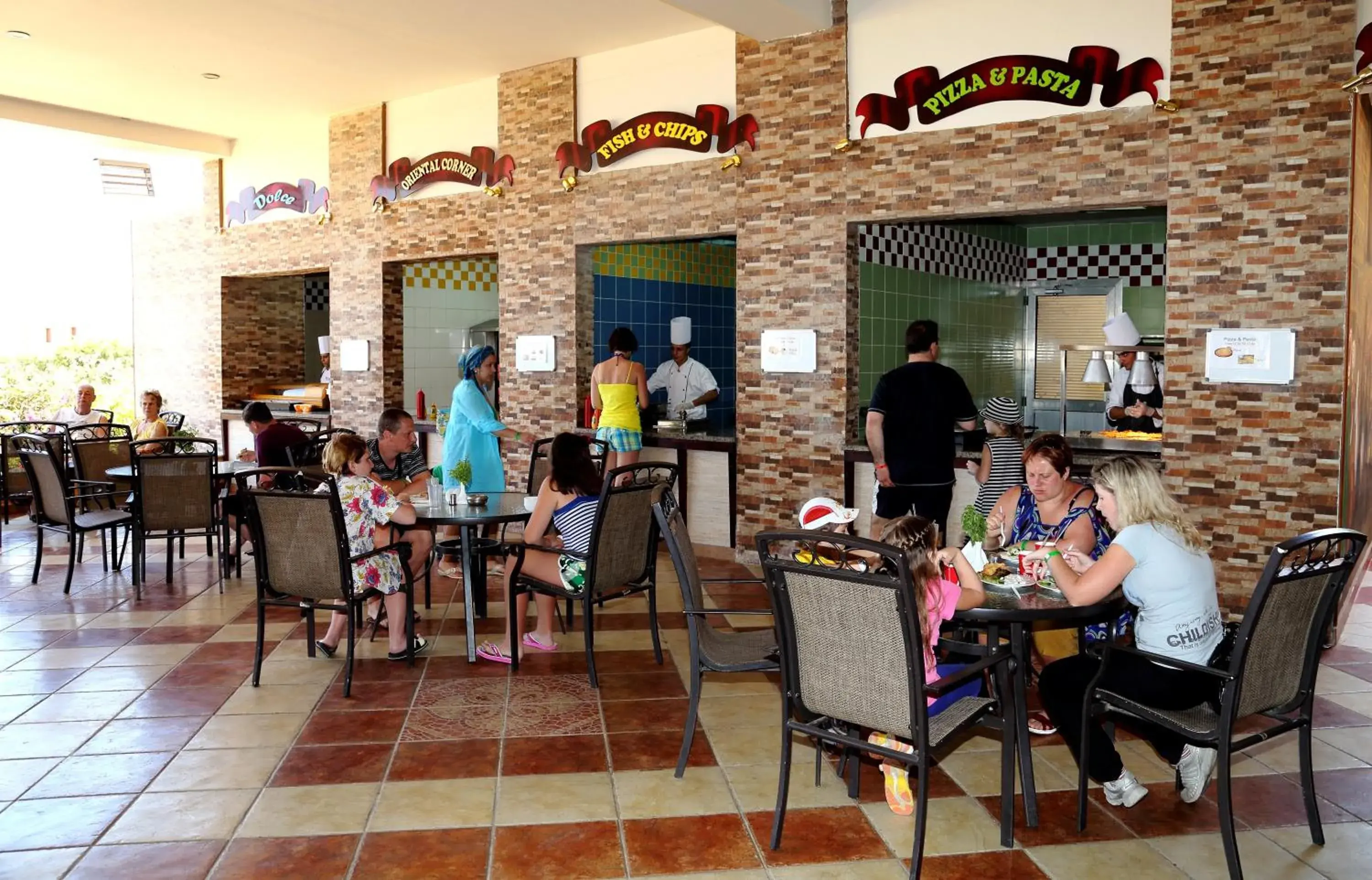 Food, Restaurant/Places to Eat in Rehana Royal Beach Resort - Aquapark & Spa - Family & Couples Only