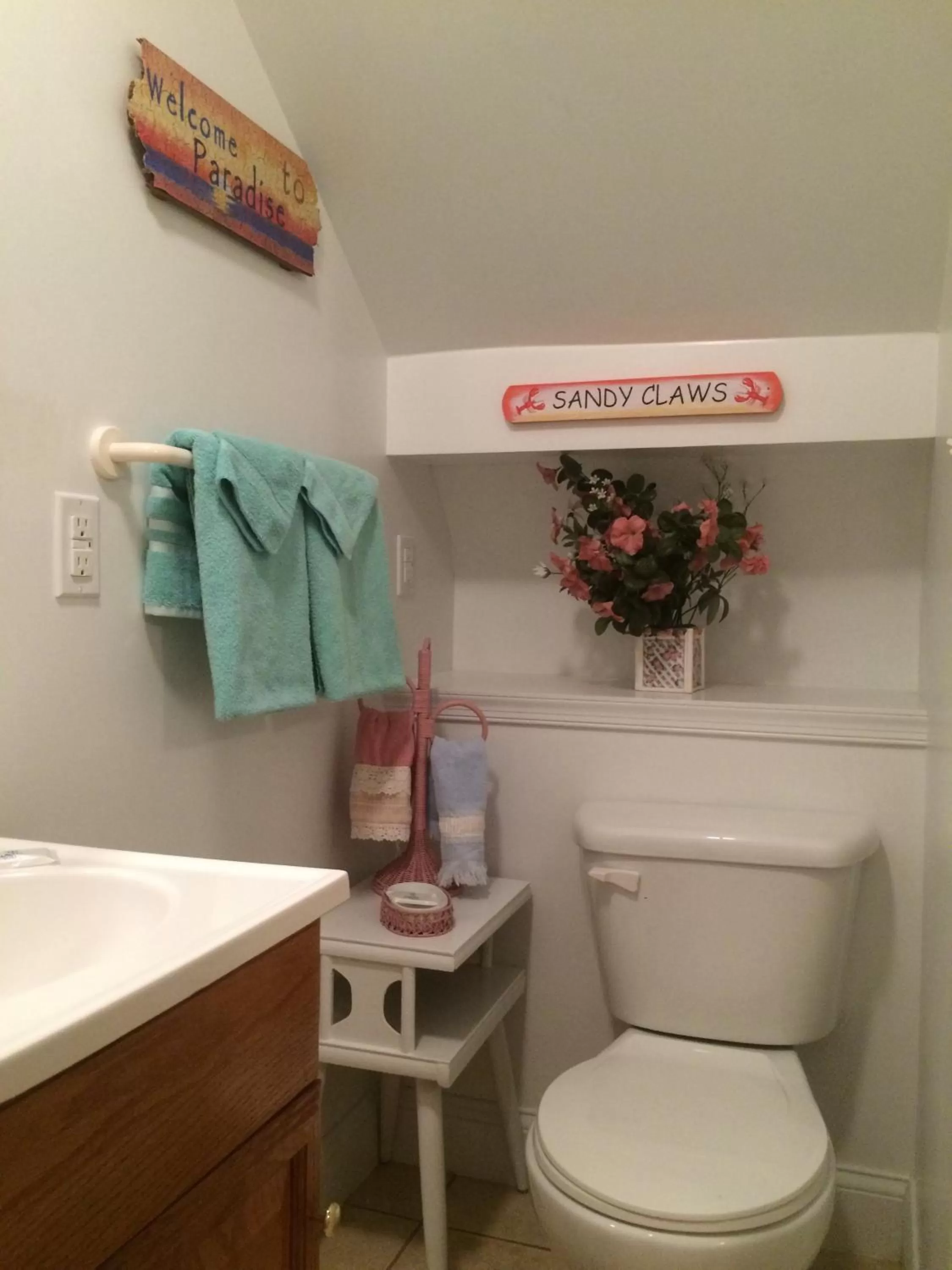 Bathroom in Angie's Guest Cottage