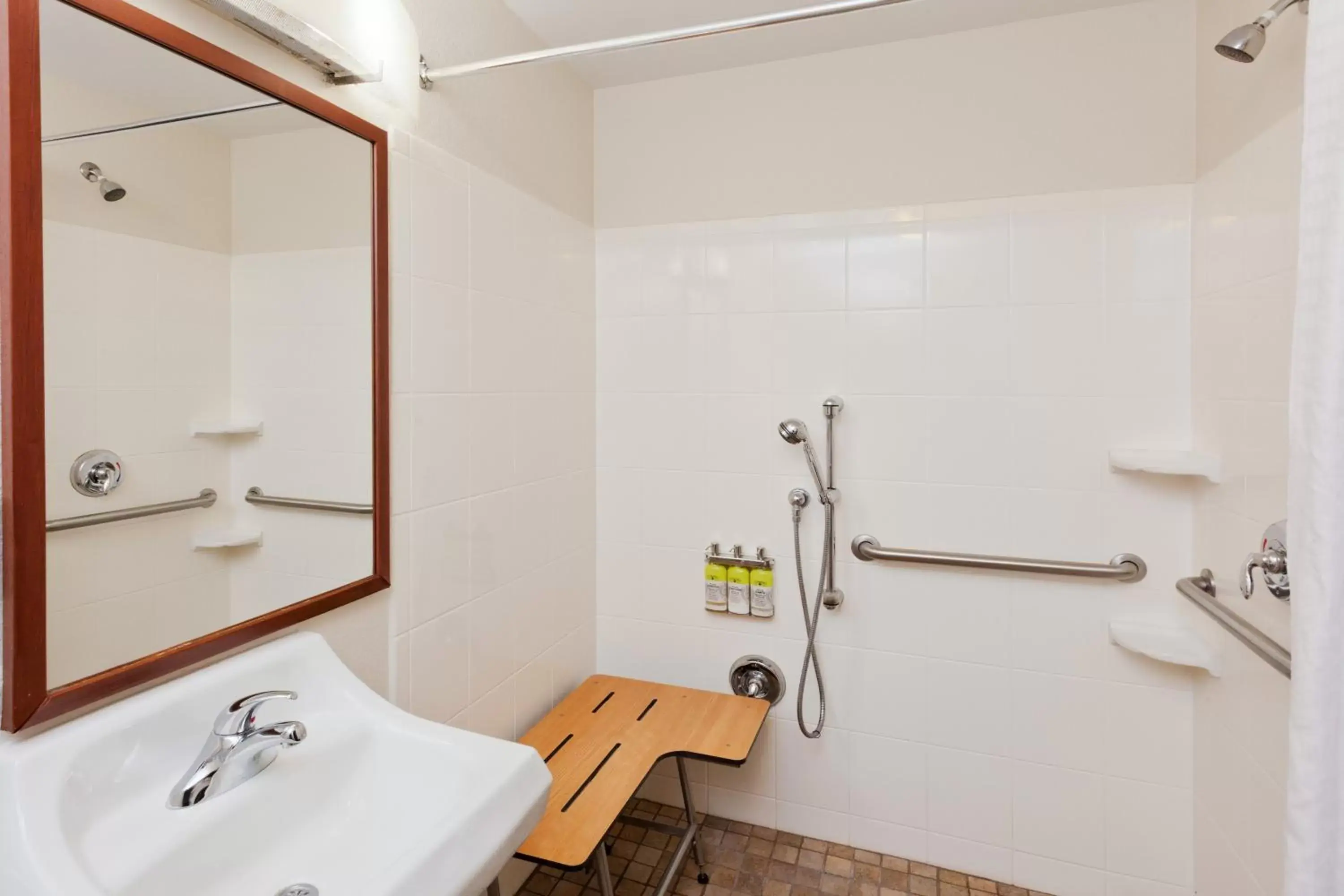 Bathroom in Candlewood Suites Eastchase Park, an IHG Hotel