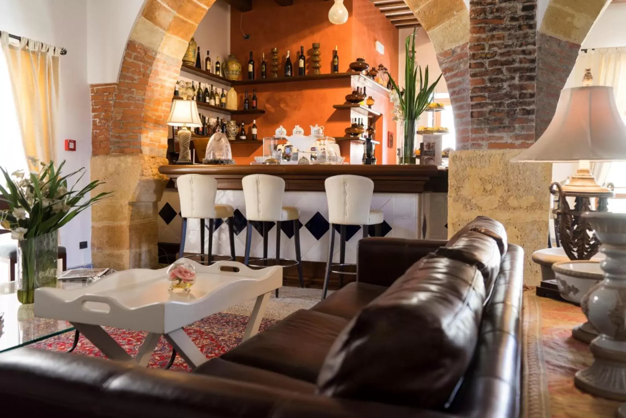 Lounge or bar, Restaurant/Places to Eat in Hotel Carmine