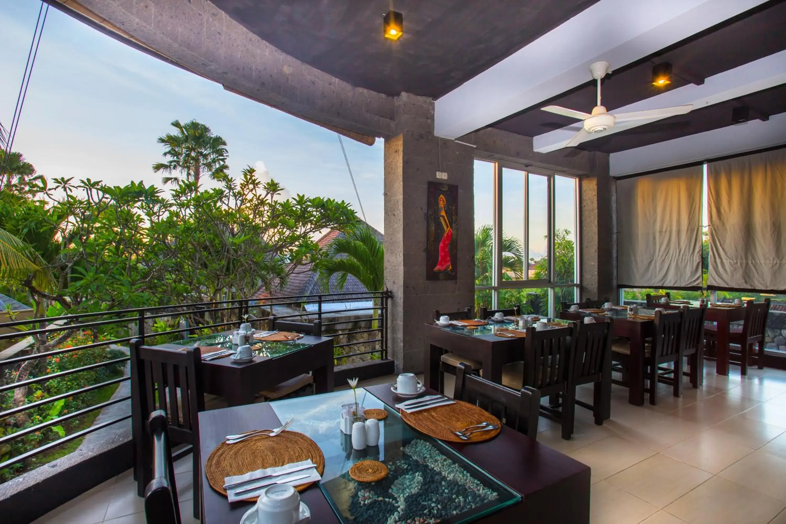 Restaurant/Places to Eat in The Bidadari Villas and Spa