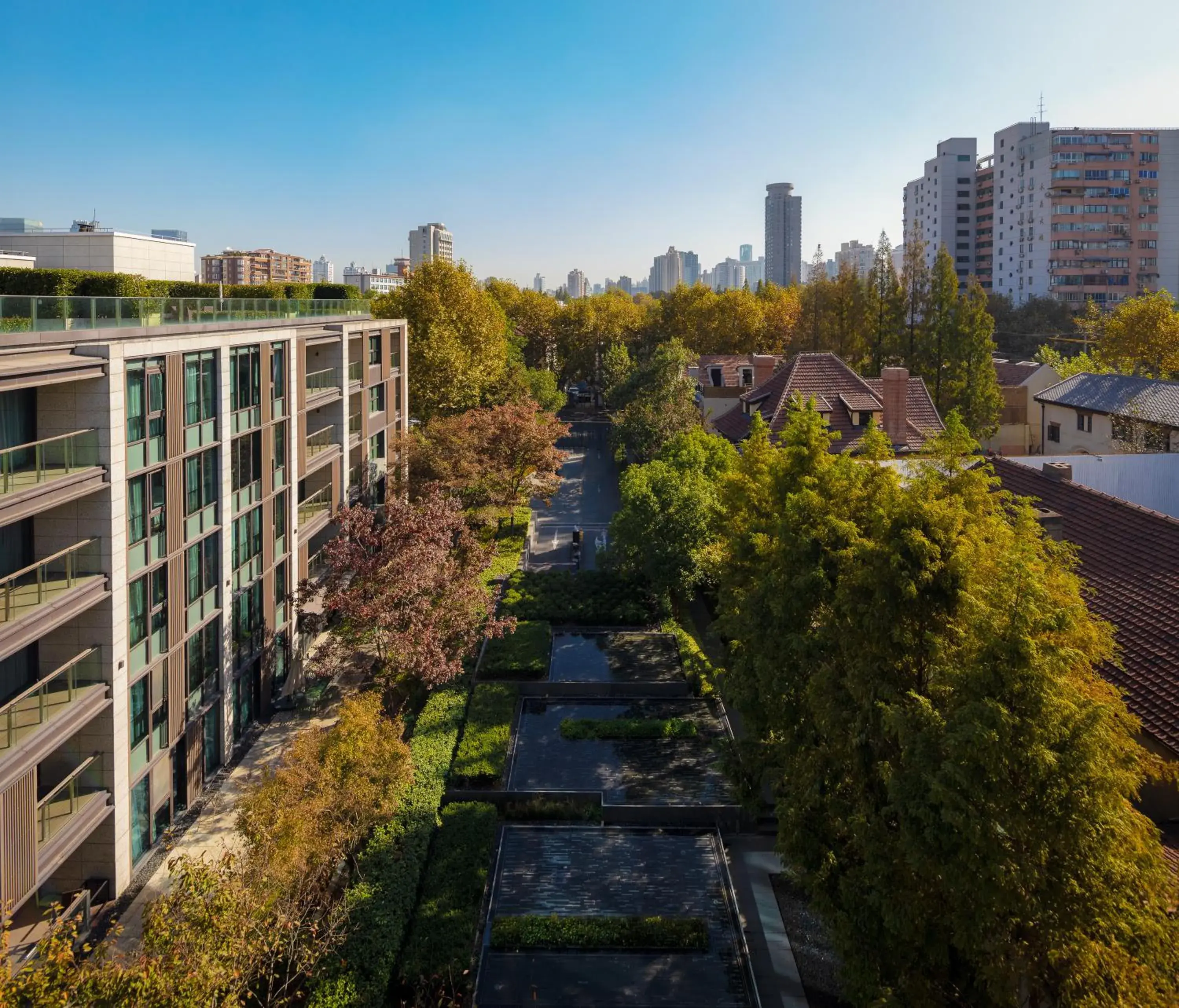 City view in Ascott Heng Shan Road