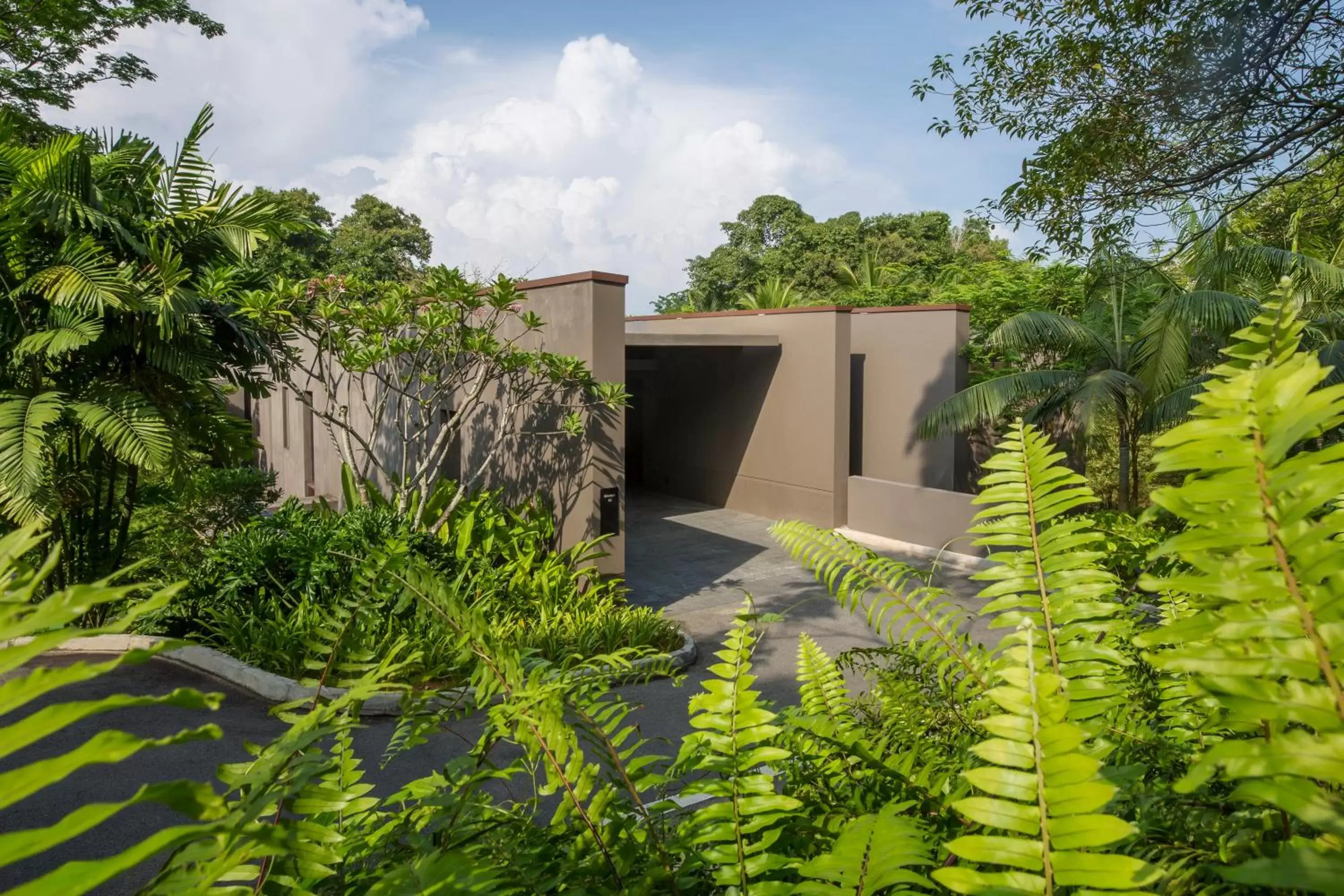 Garden in Capella Singapore