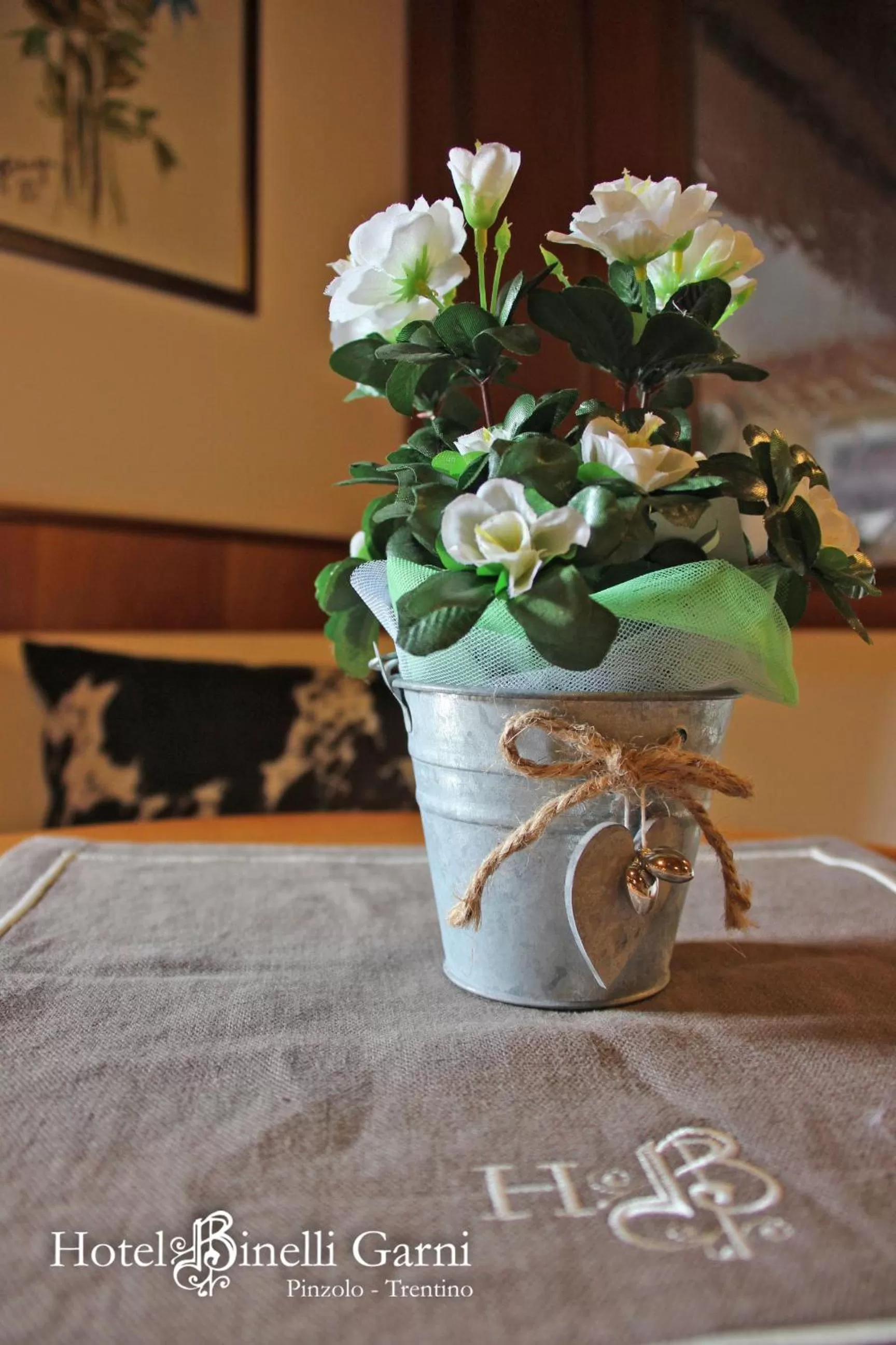 Decorative detail in Hotel Binelli