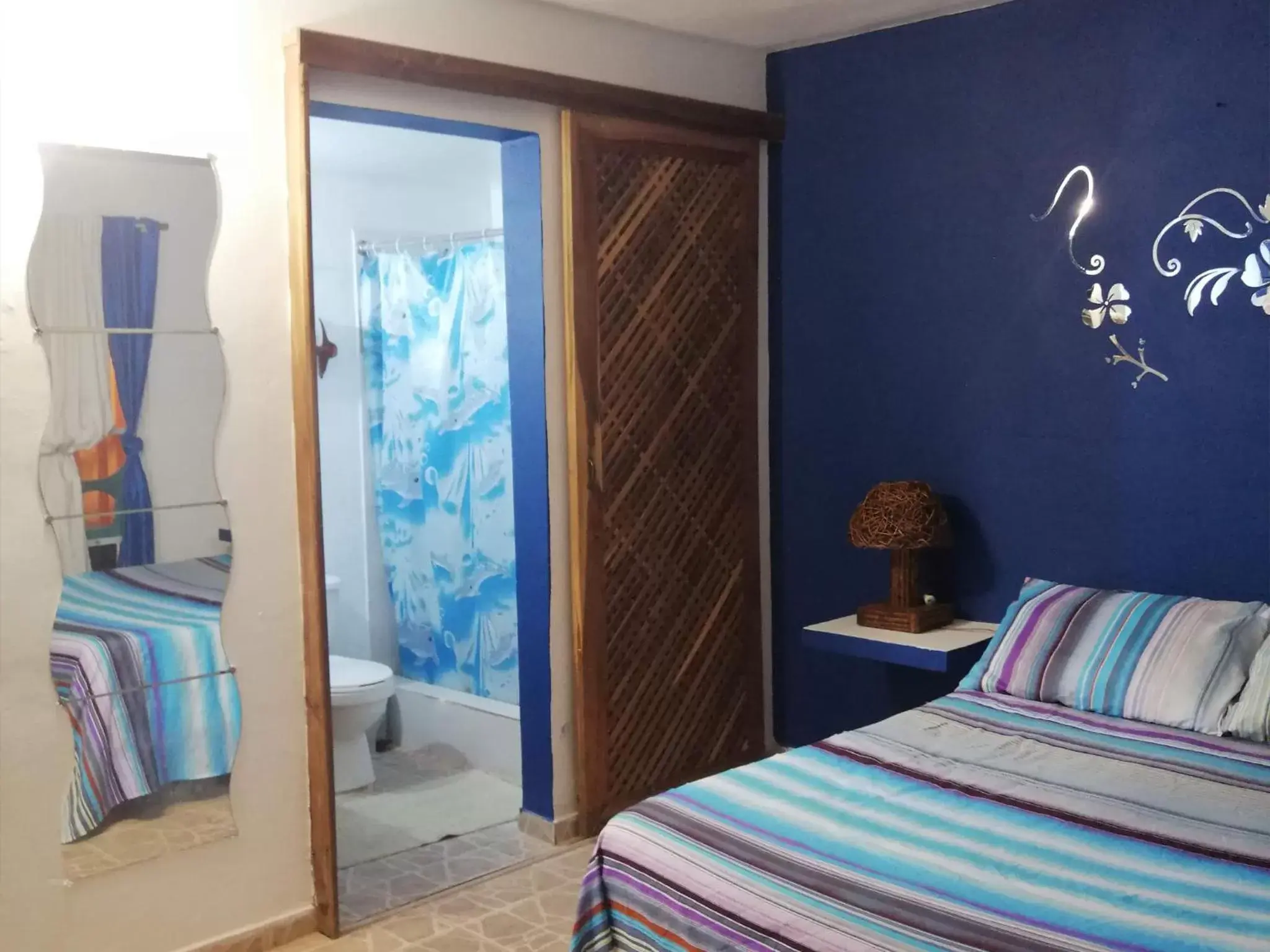 Bedroom, Bed in House Jardin Del Caribe