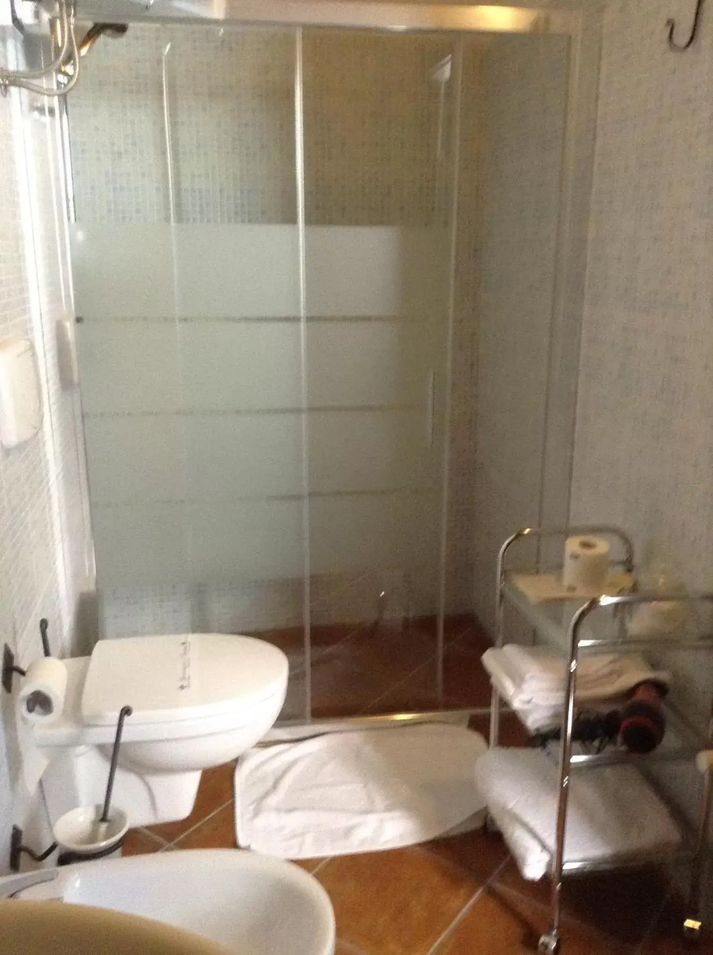 Shower, Bathroom in B&B Charme Sa Pardina